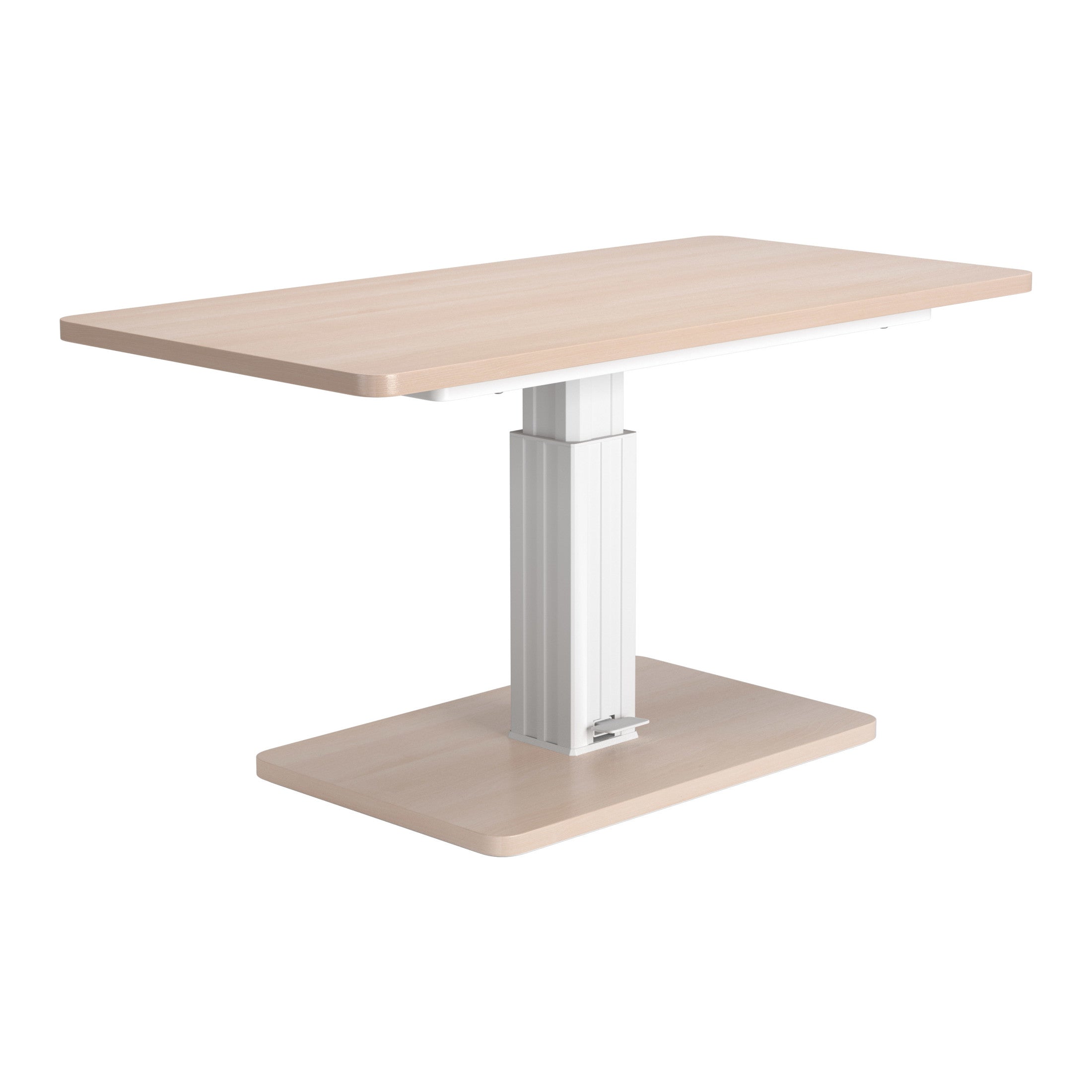 Brule Adjustable Dining Table Natural