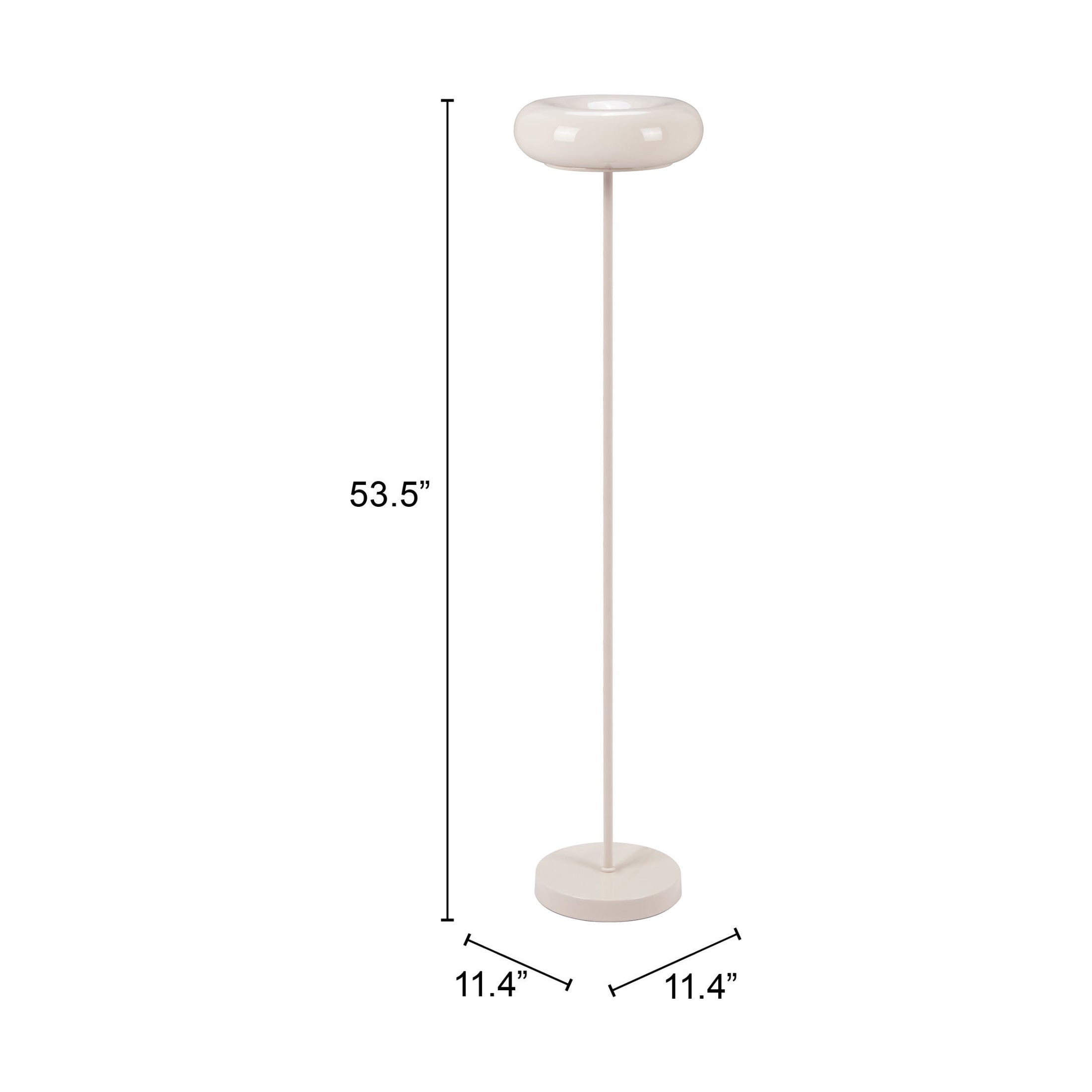 Munk Floor Lamp Beige