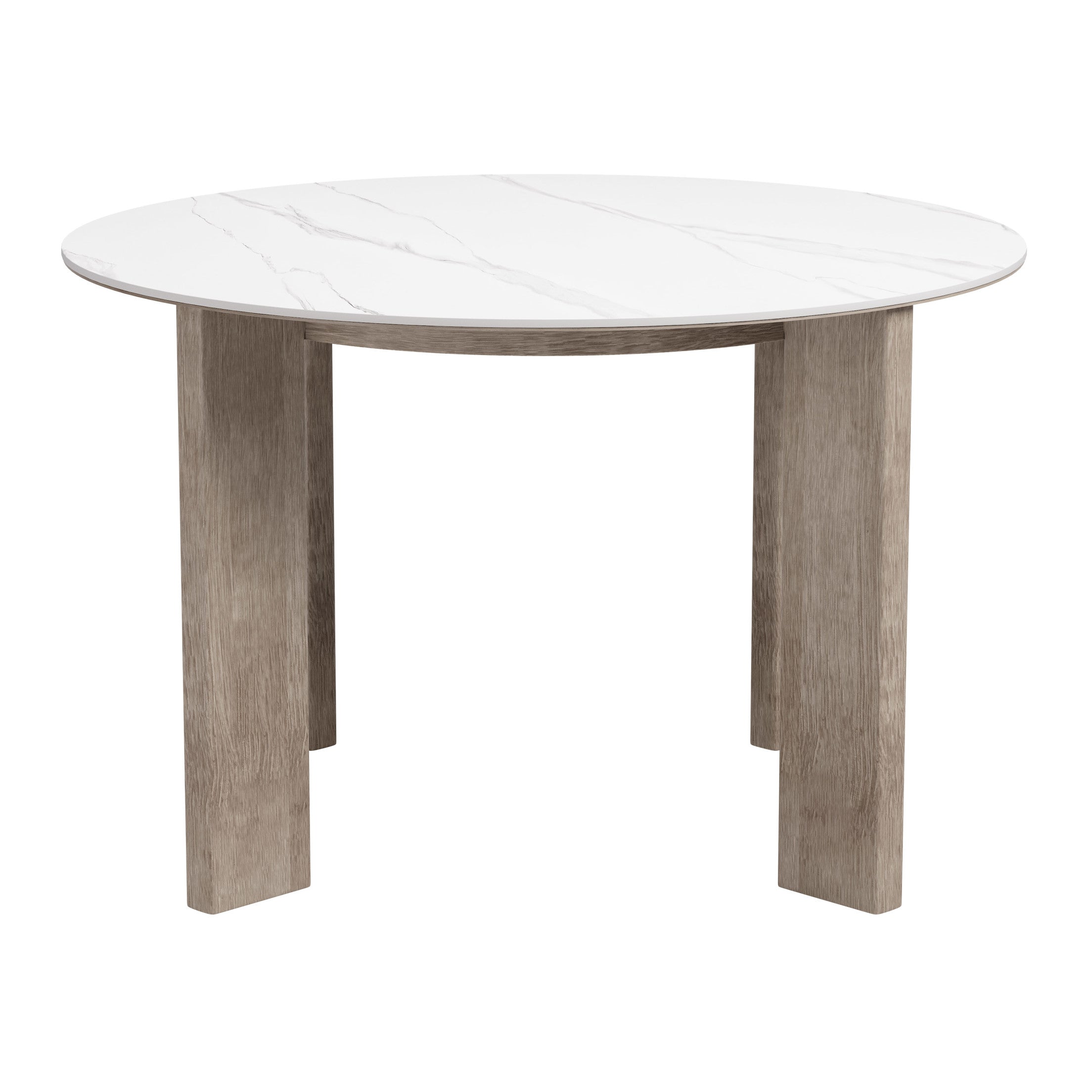 Oceanveil Round Dining Table White