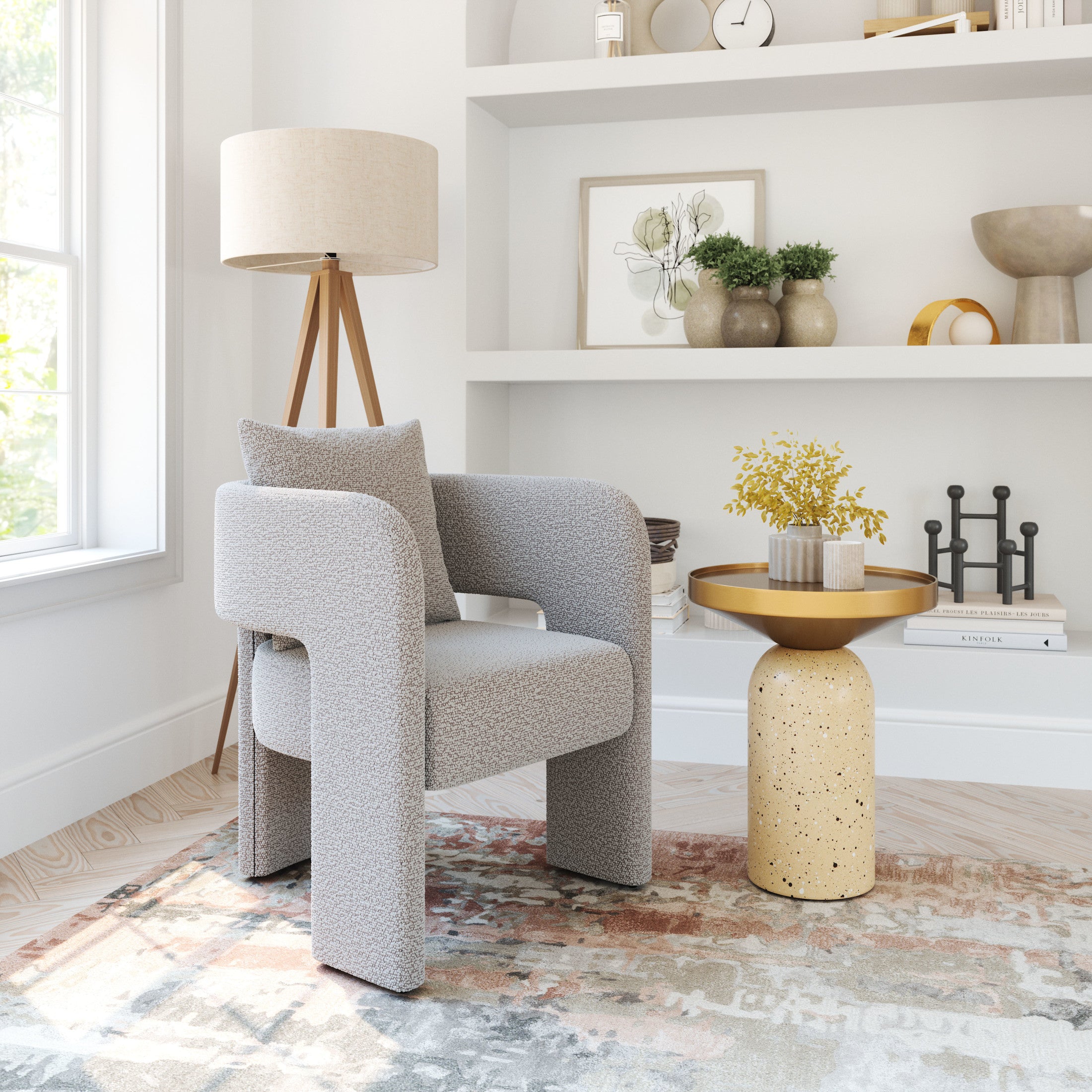 Melilla Dining Chair Misty Gray