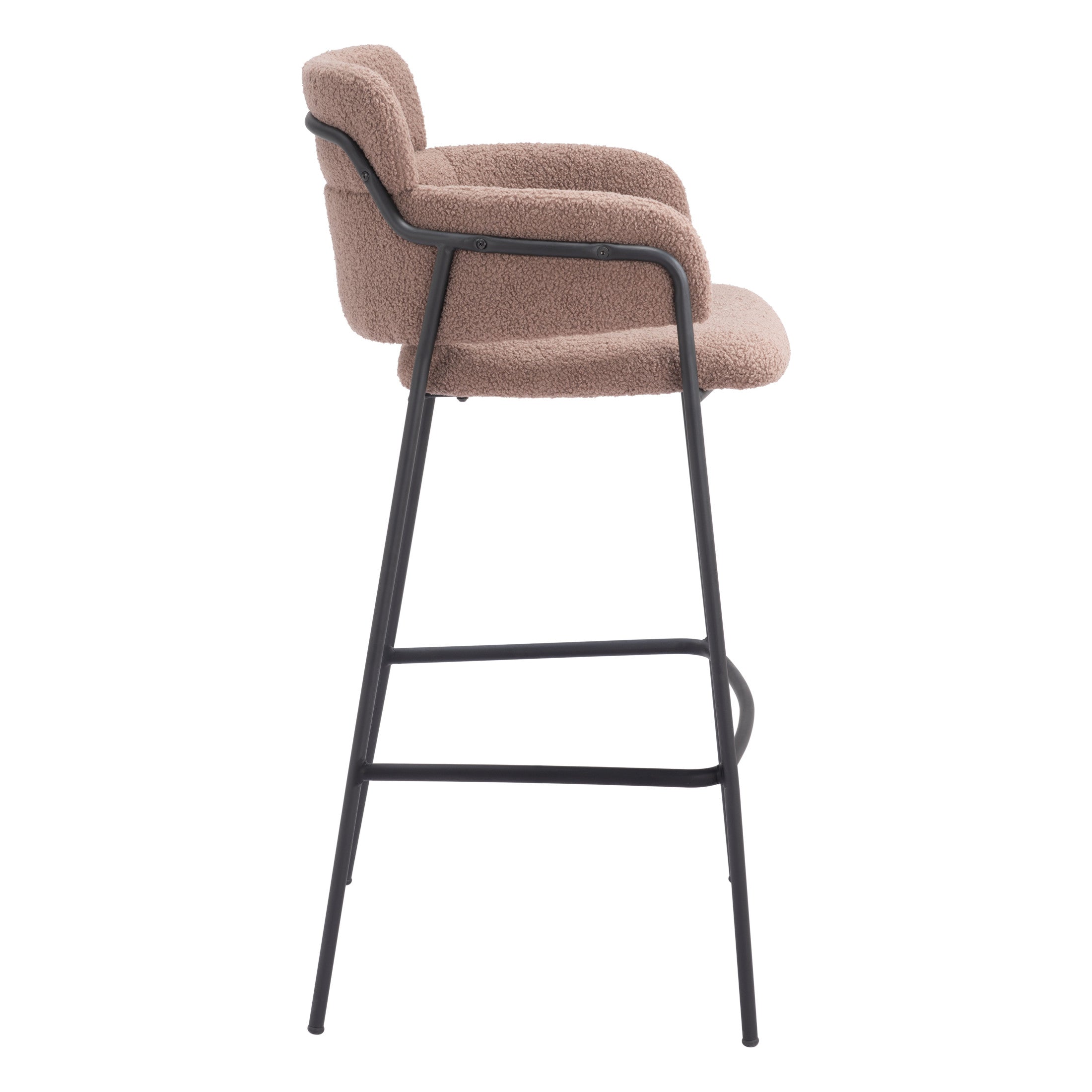 Marcel Barstool (Set of 2) Brown