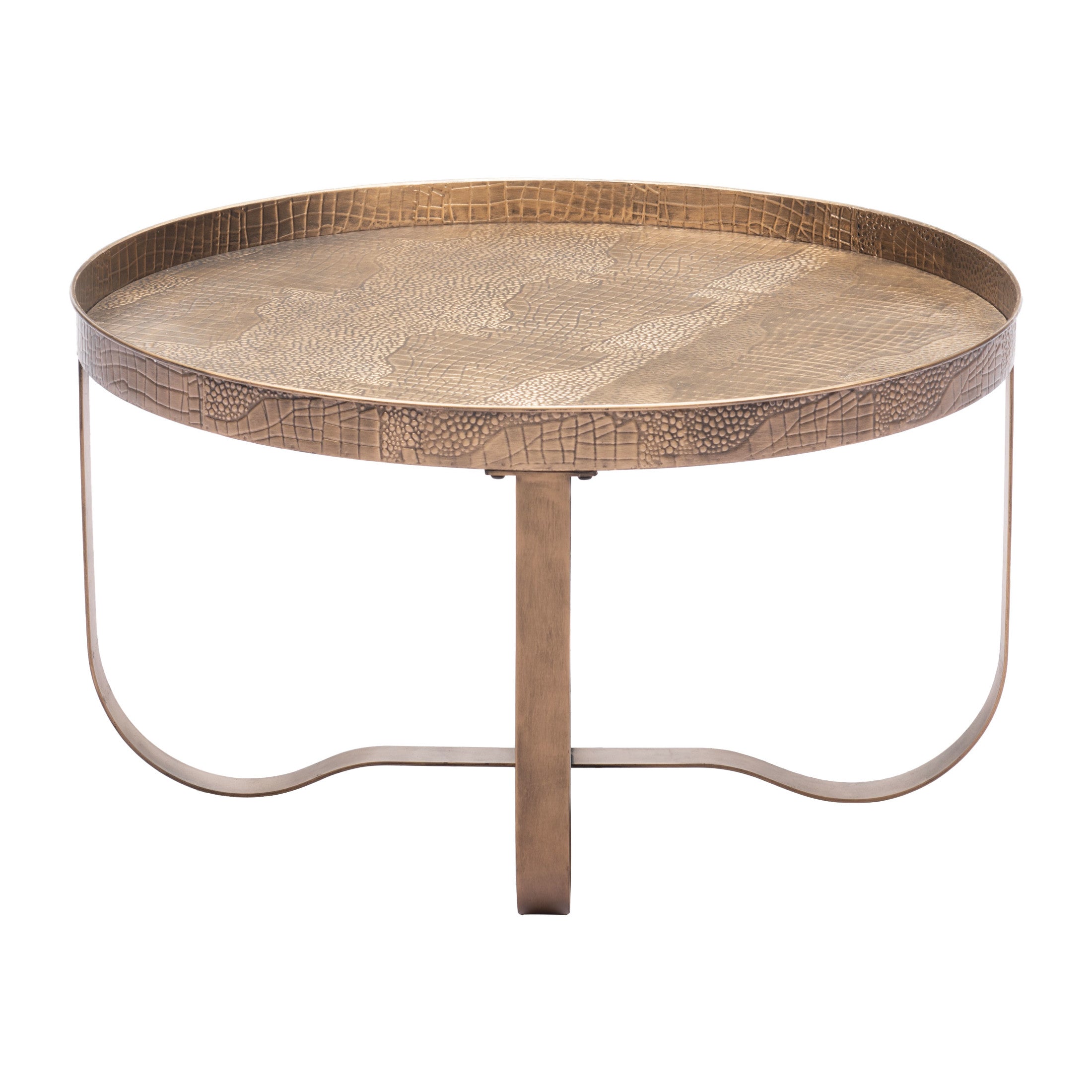 Vannes Coffee Table Brass