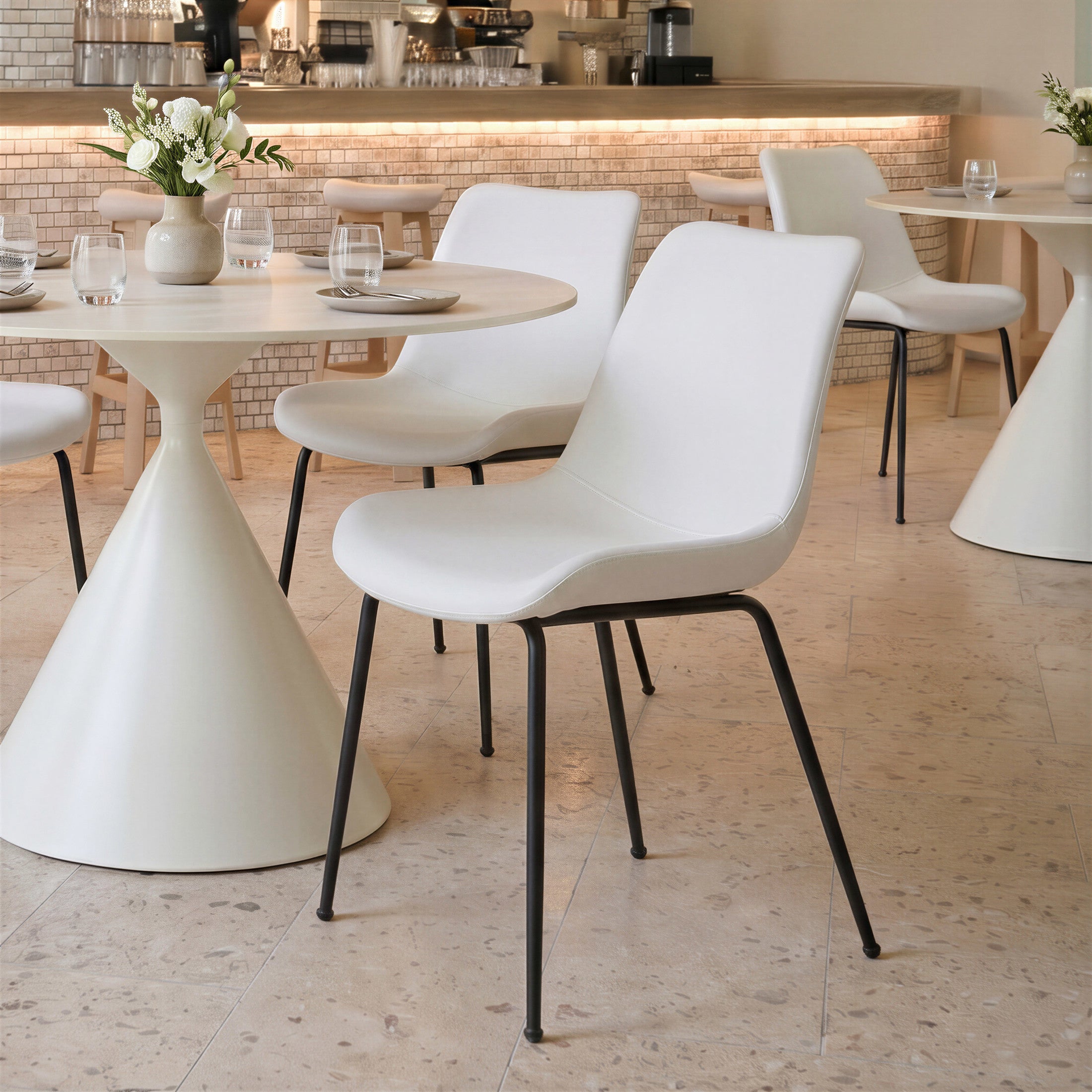 Byron Dining Chair (Set of 2) White