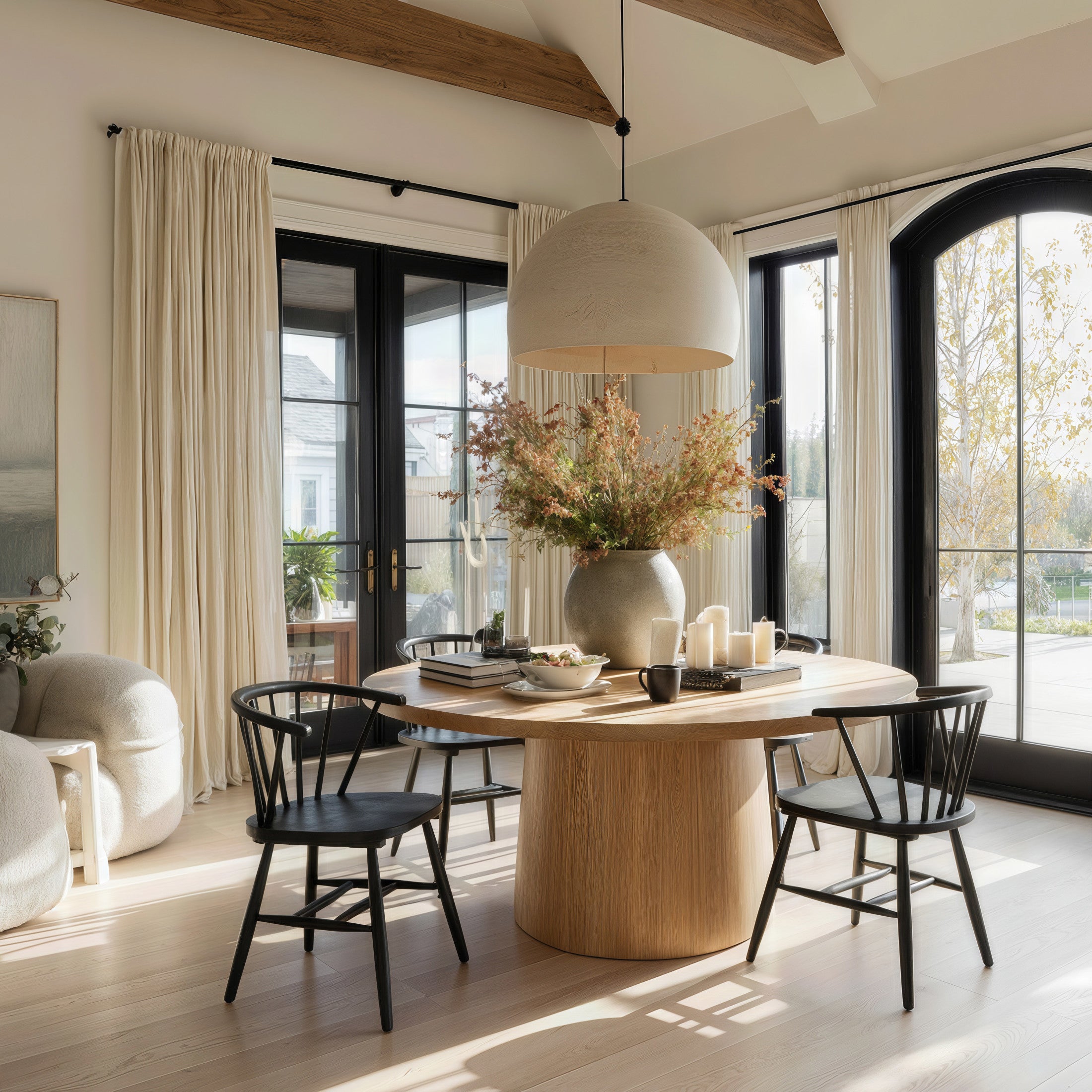 Stenger Dining Chair (Set of 2) Black