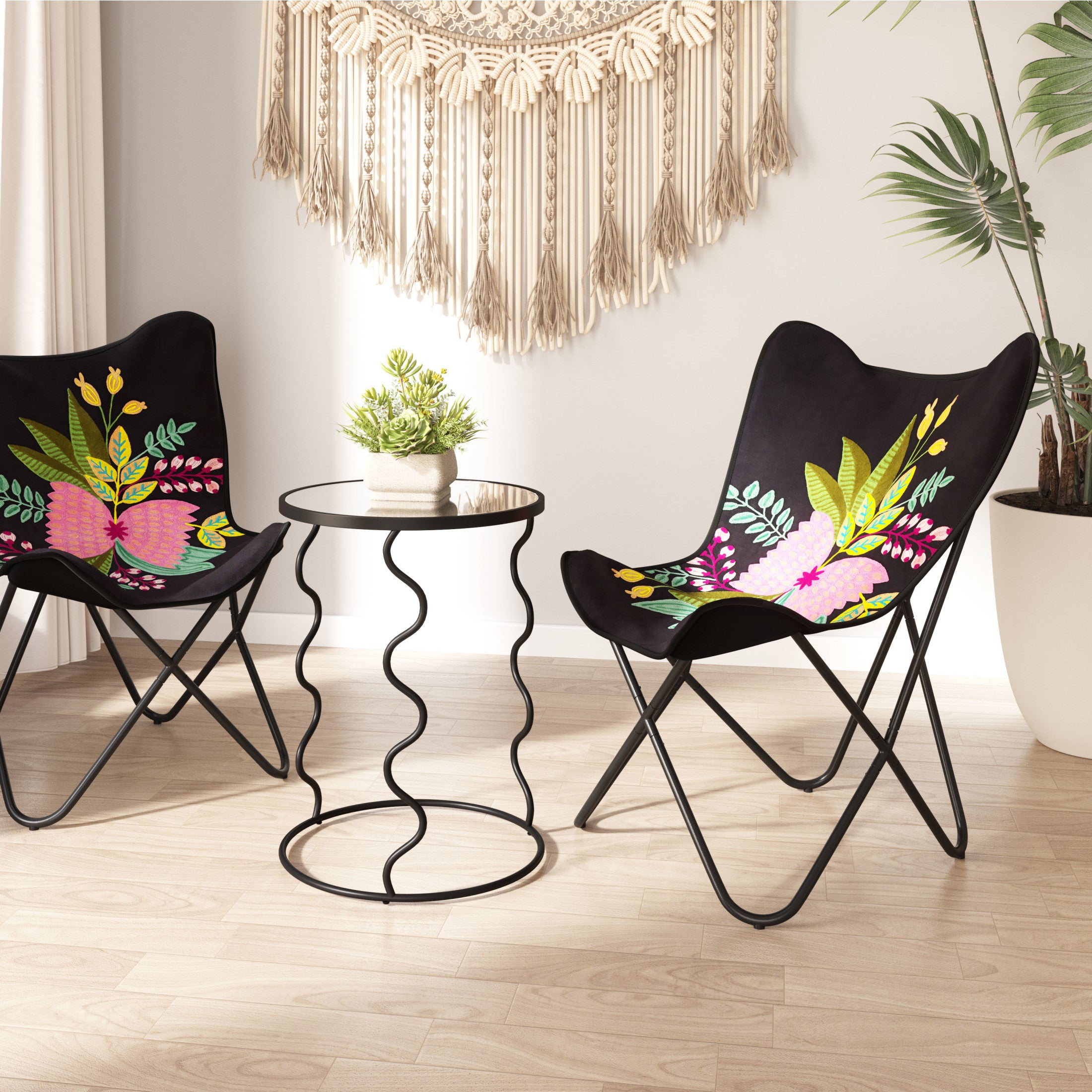 Bastia Side Table Black