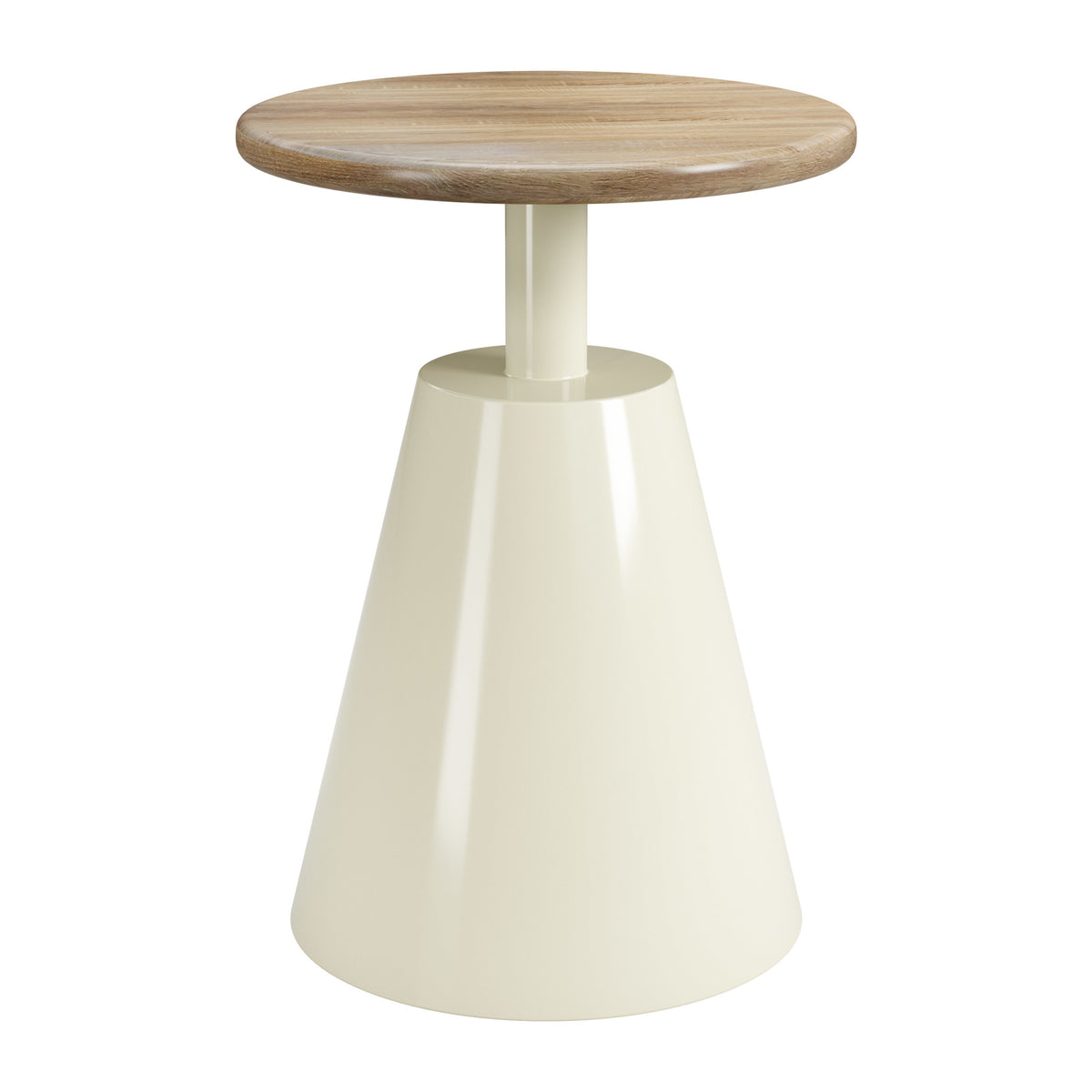 Sira Side Table Natural & Ivory