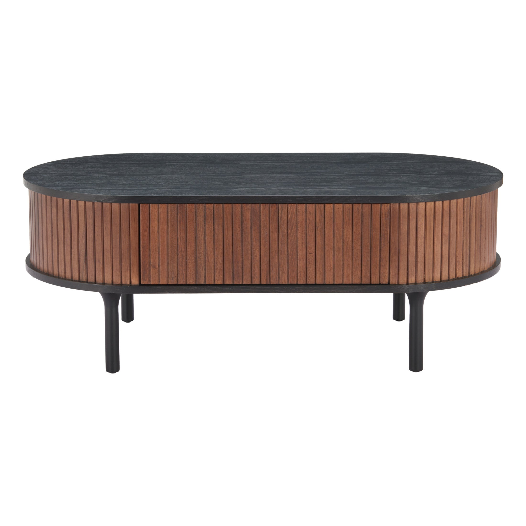 Koriana Coffee Table Black & Walnut