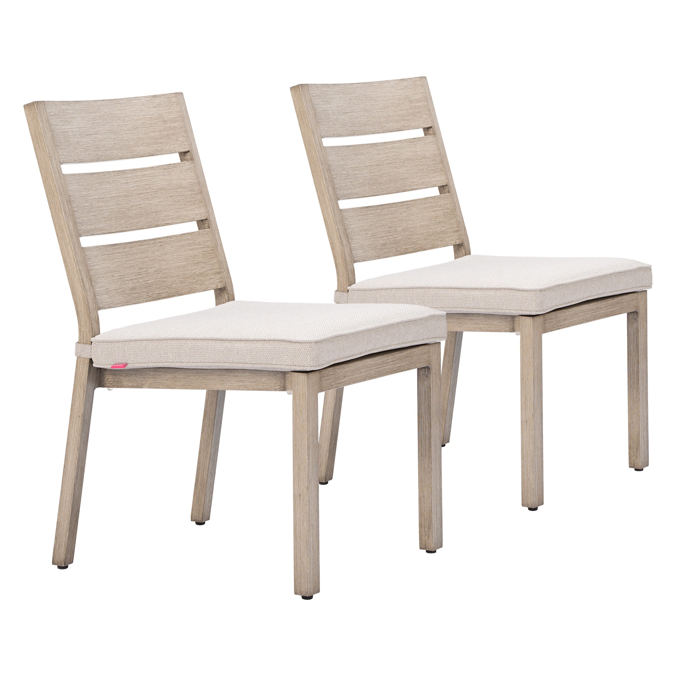 Reefline Armless Dining Chair (Set of 2) Gray