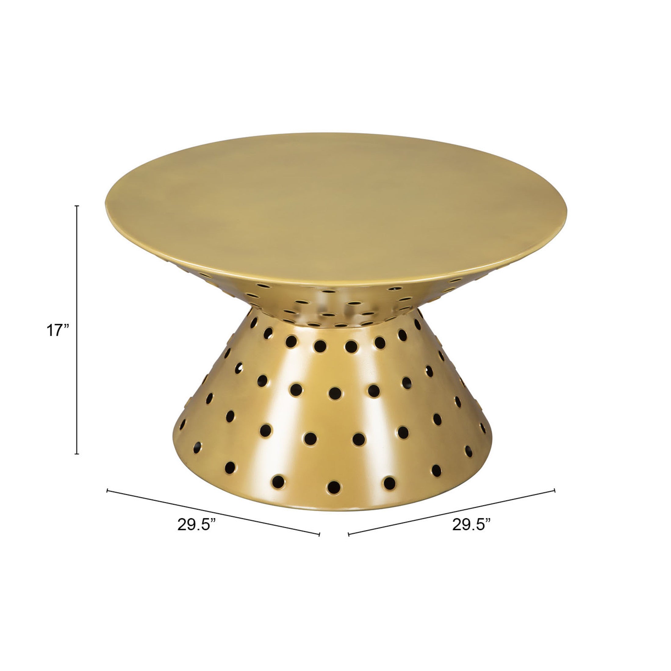 Electron Coffee Table Gold
