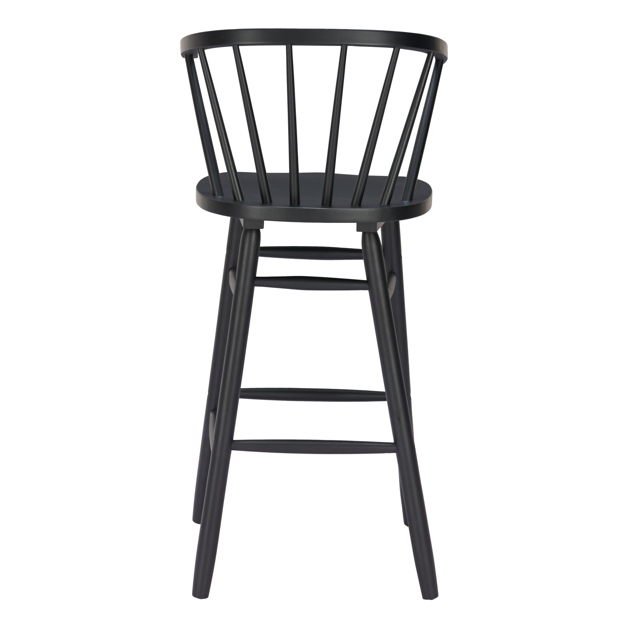 Stenger Barstool (Set of 2) Black
