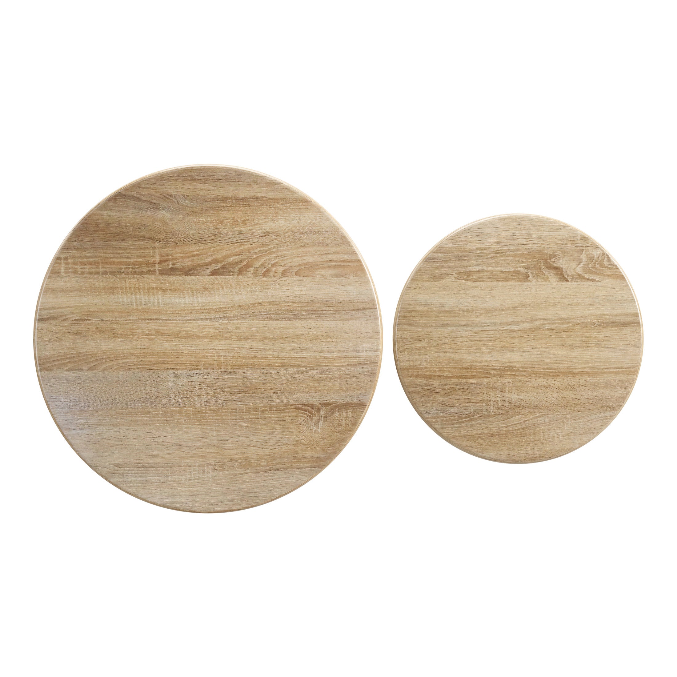 Lireen Coffee Table Set (2-Piece) Natural & Ivory