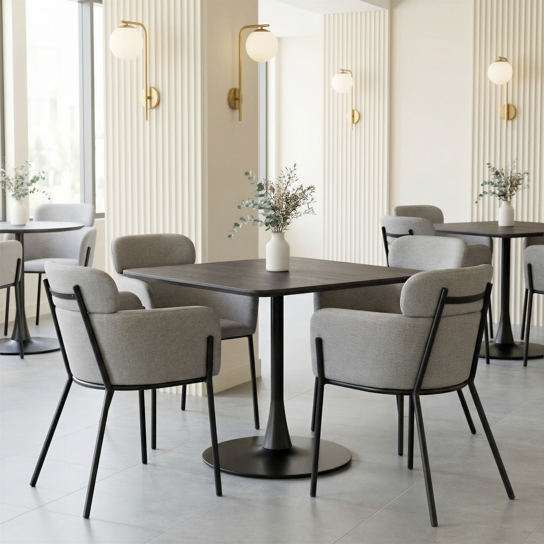 Bremor Dining Chair (Set of 2) Slate Gray