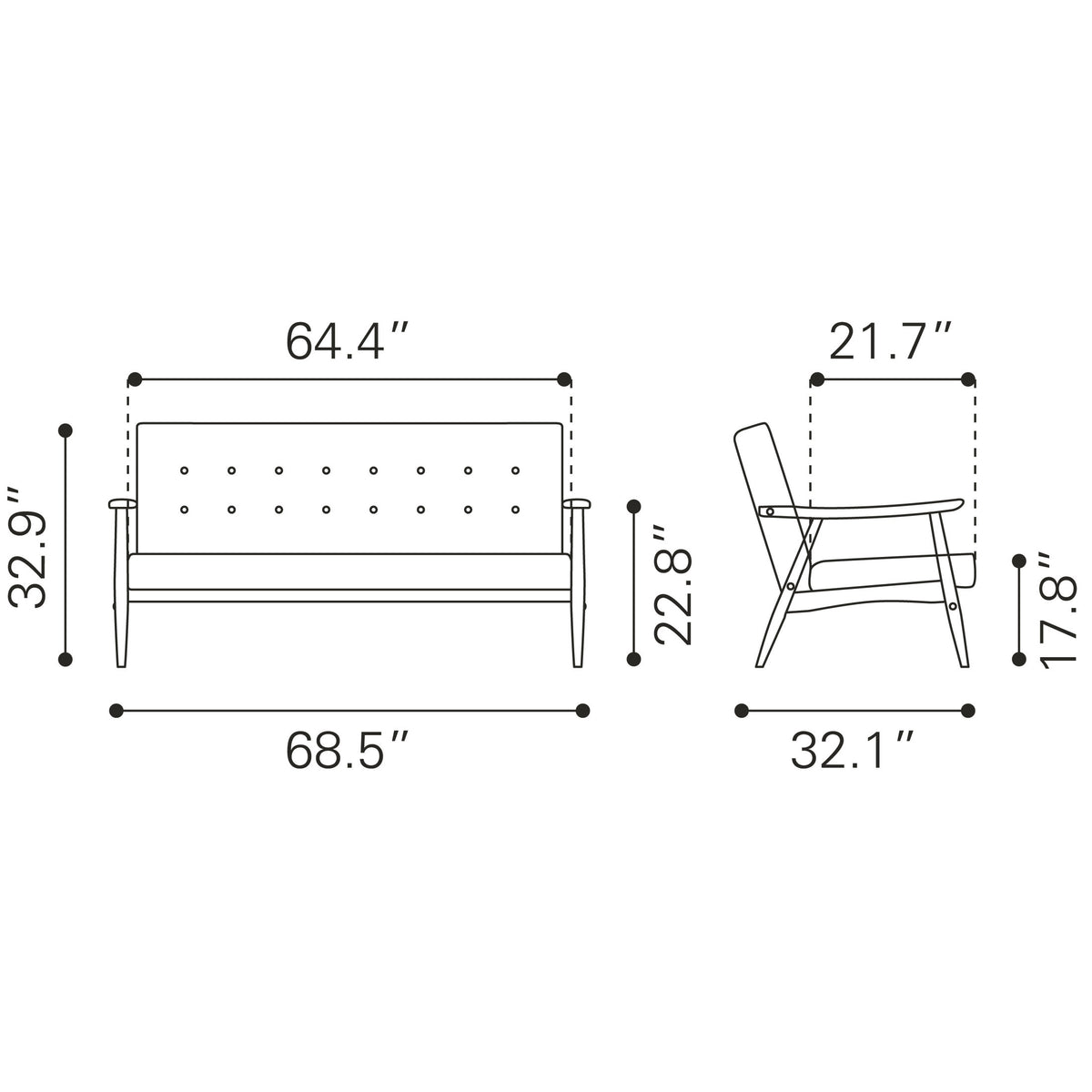 Rocky Sofa Putty