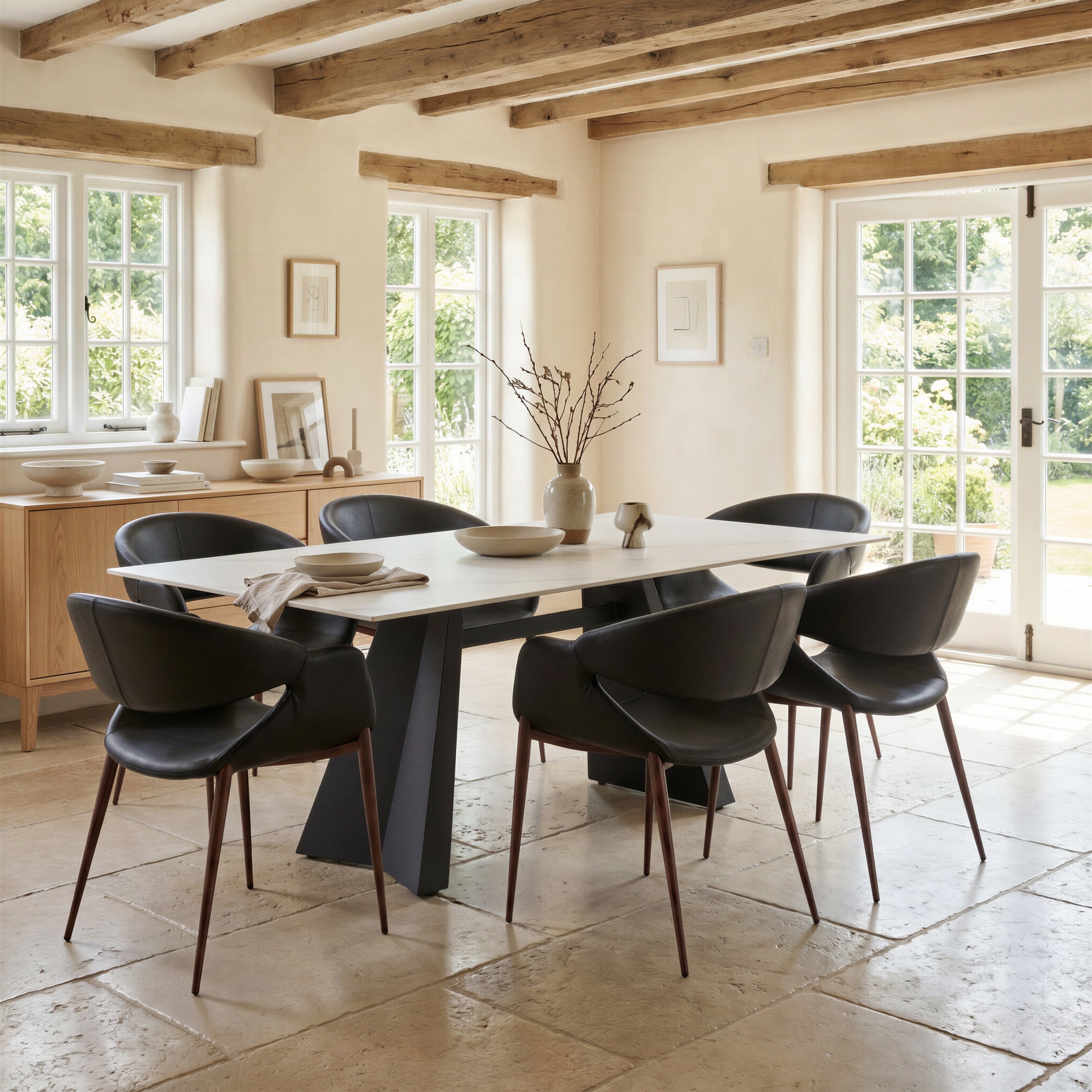 Inky Dining Table White