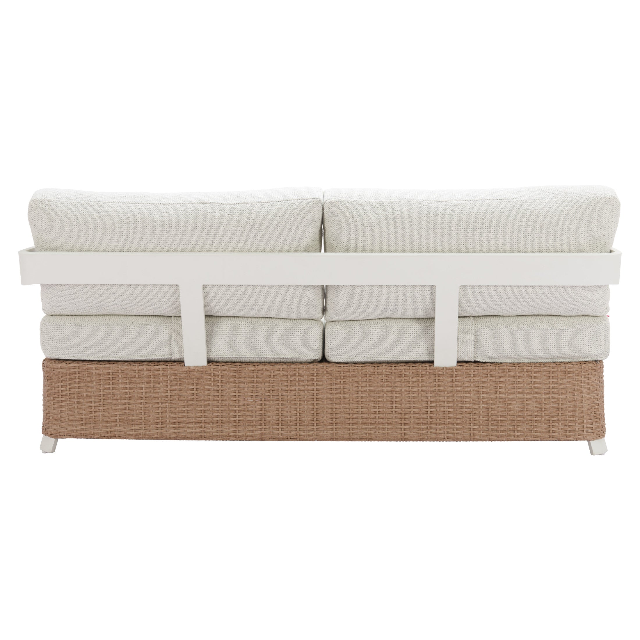 Gelo Sofa White & Brown