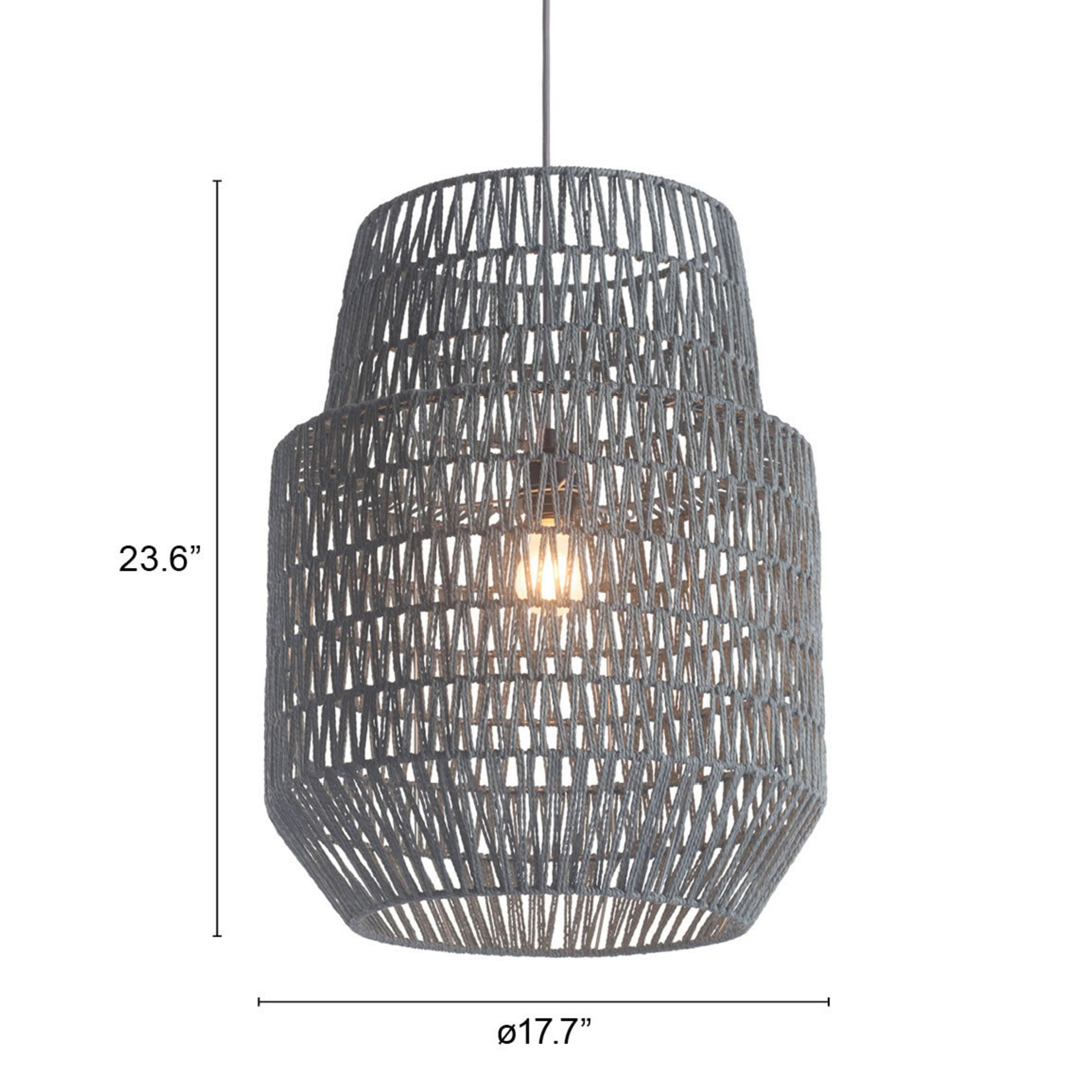 Daydream Ceiling Lamp Gray
