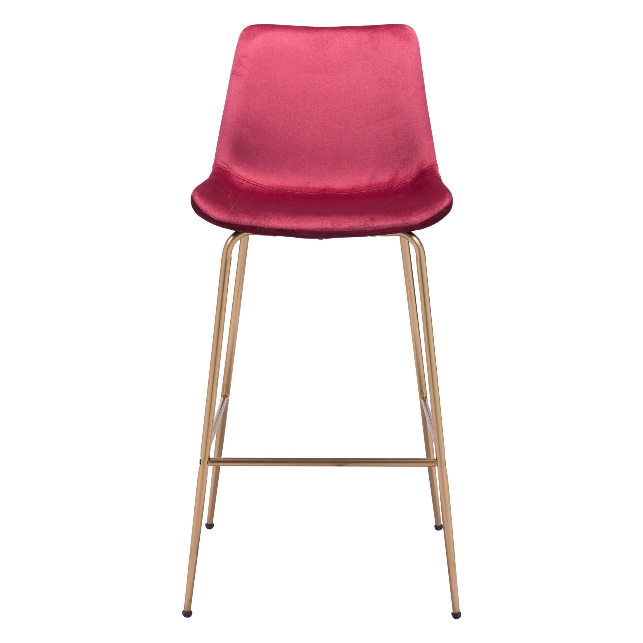 Tony Barstool Red & Gold