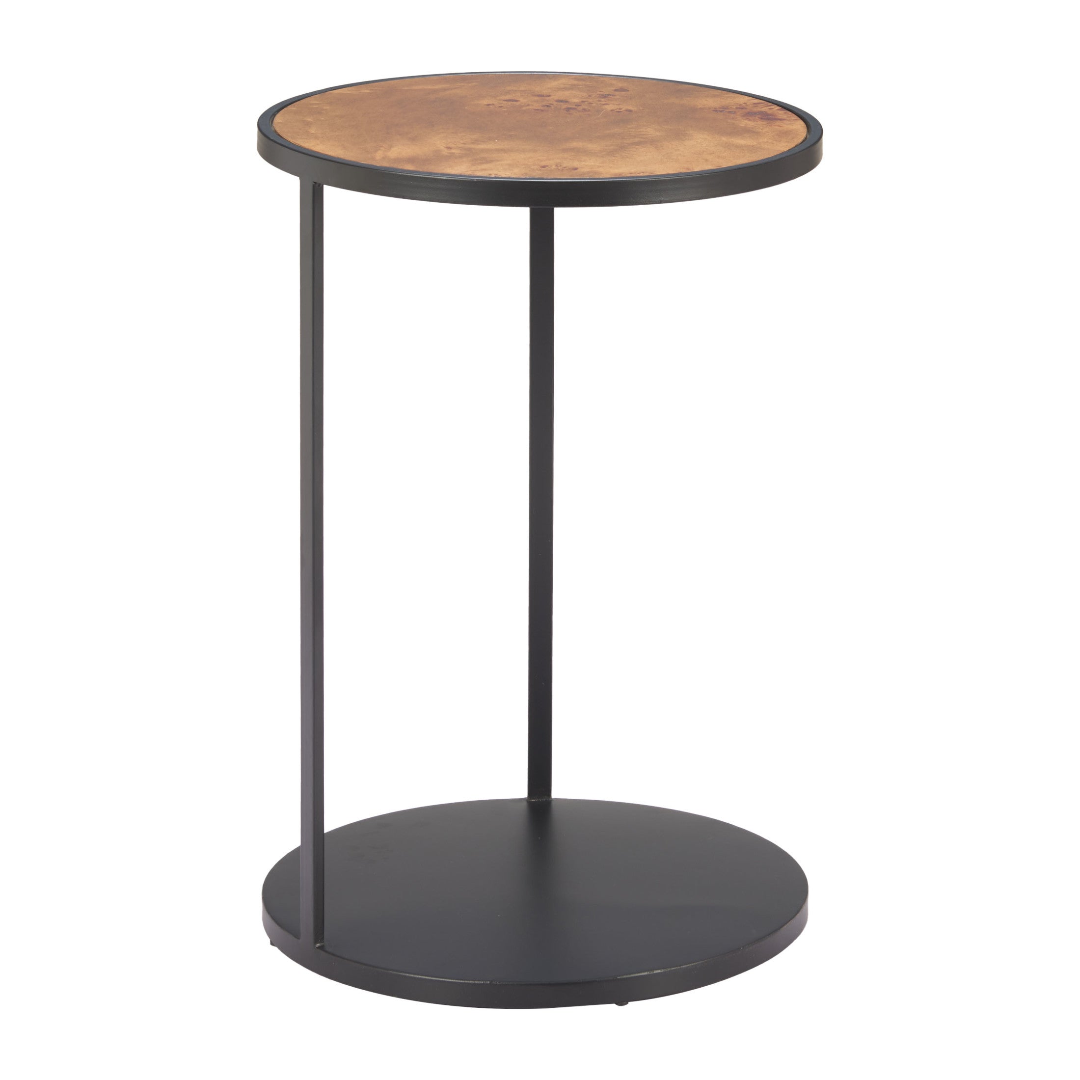 Nodo Side Table Brown & Black