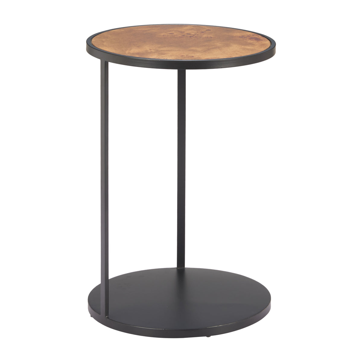 Nodo Side Table Brown & Black