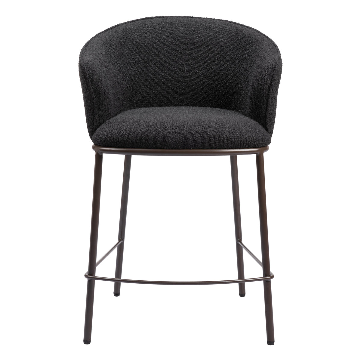 Essen Counter Stool Black & Bronze