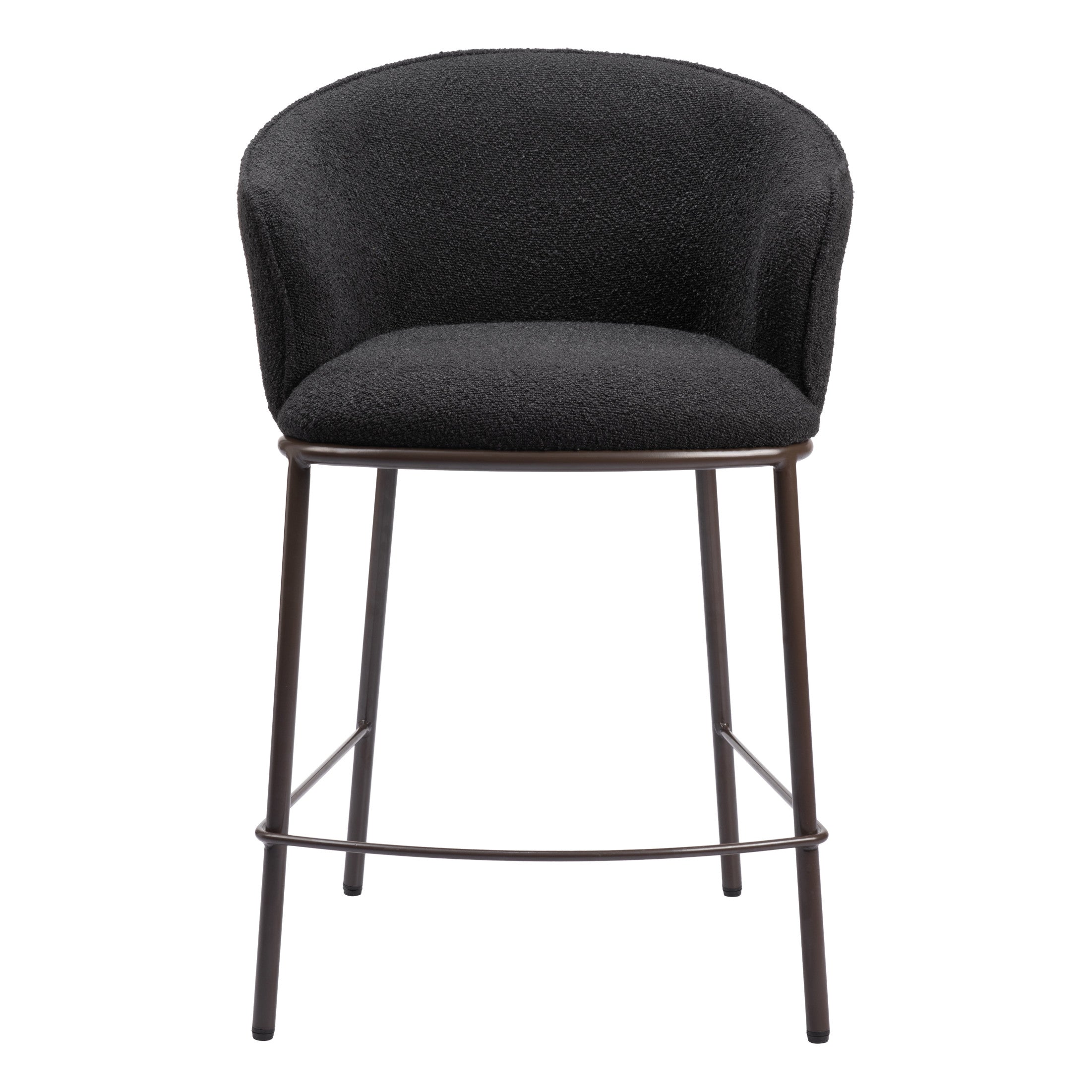 Essen Counter Stool Black & Bronze