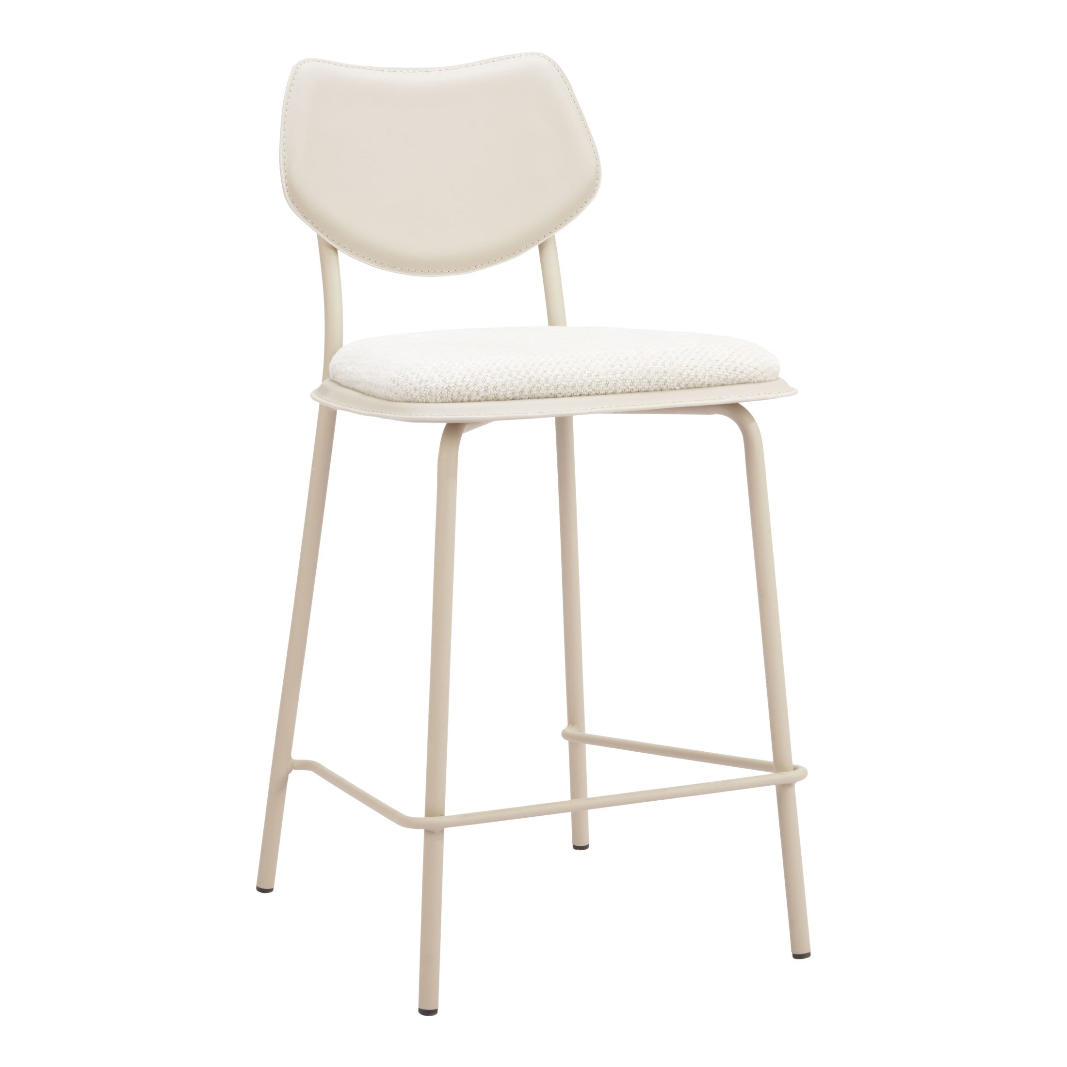 Zeal Counter Stool (Set of 4) Light Gray