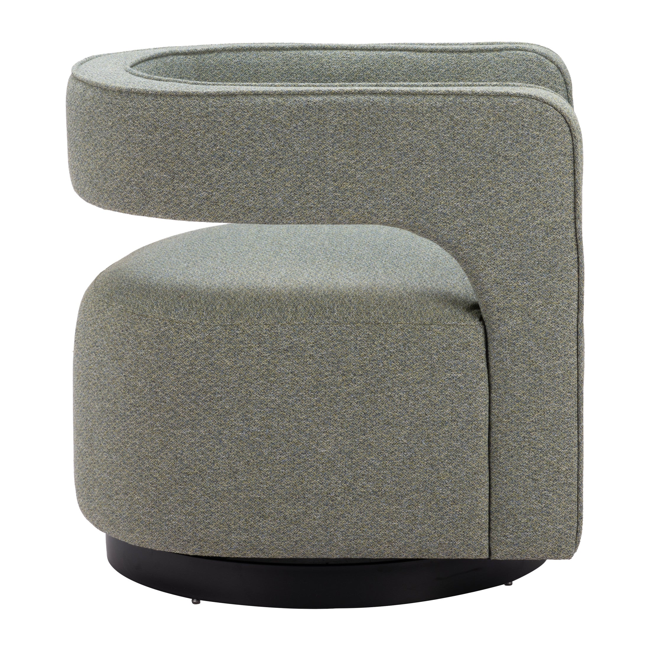 Turku Swivel Chair Sage Green