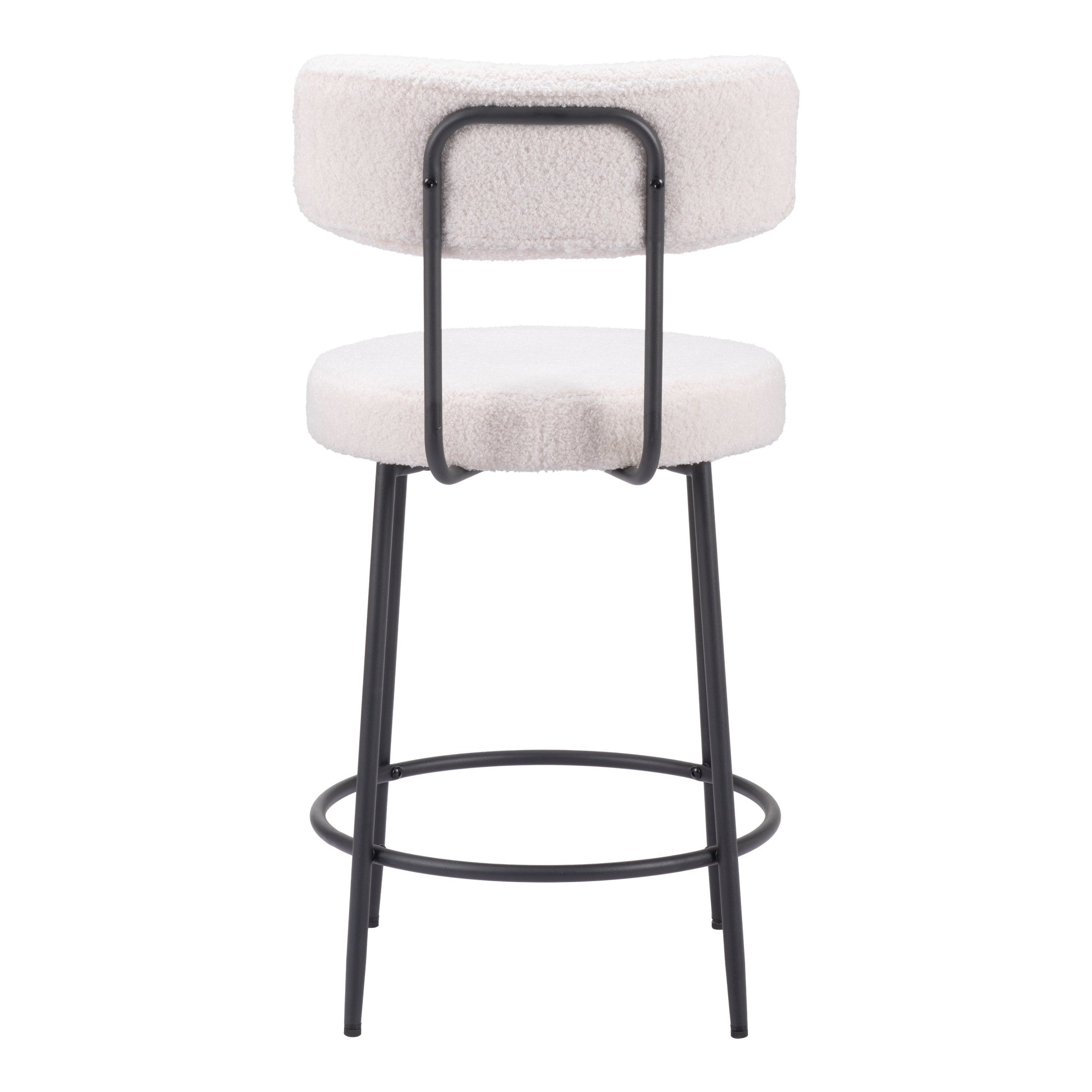 Blanca Counter Stool (Set of 2) Ivory