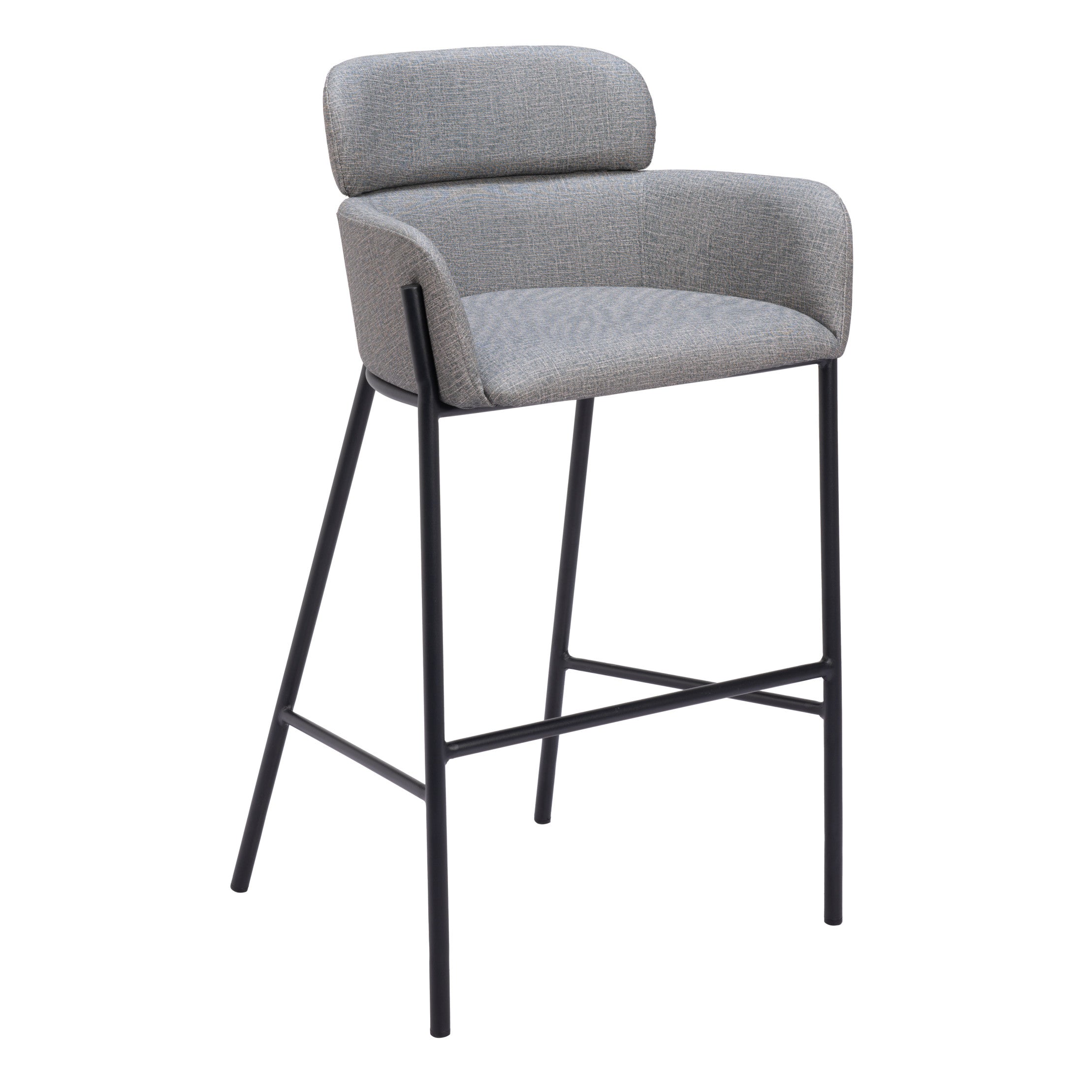 Bremor Barstool Slate Gray