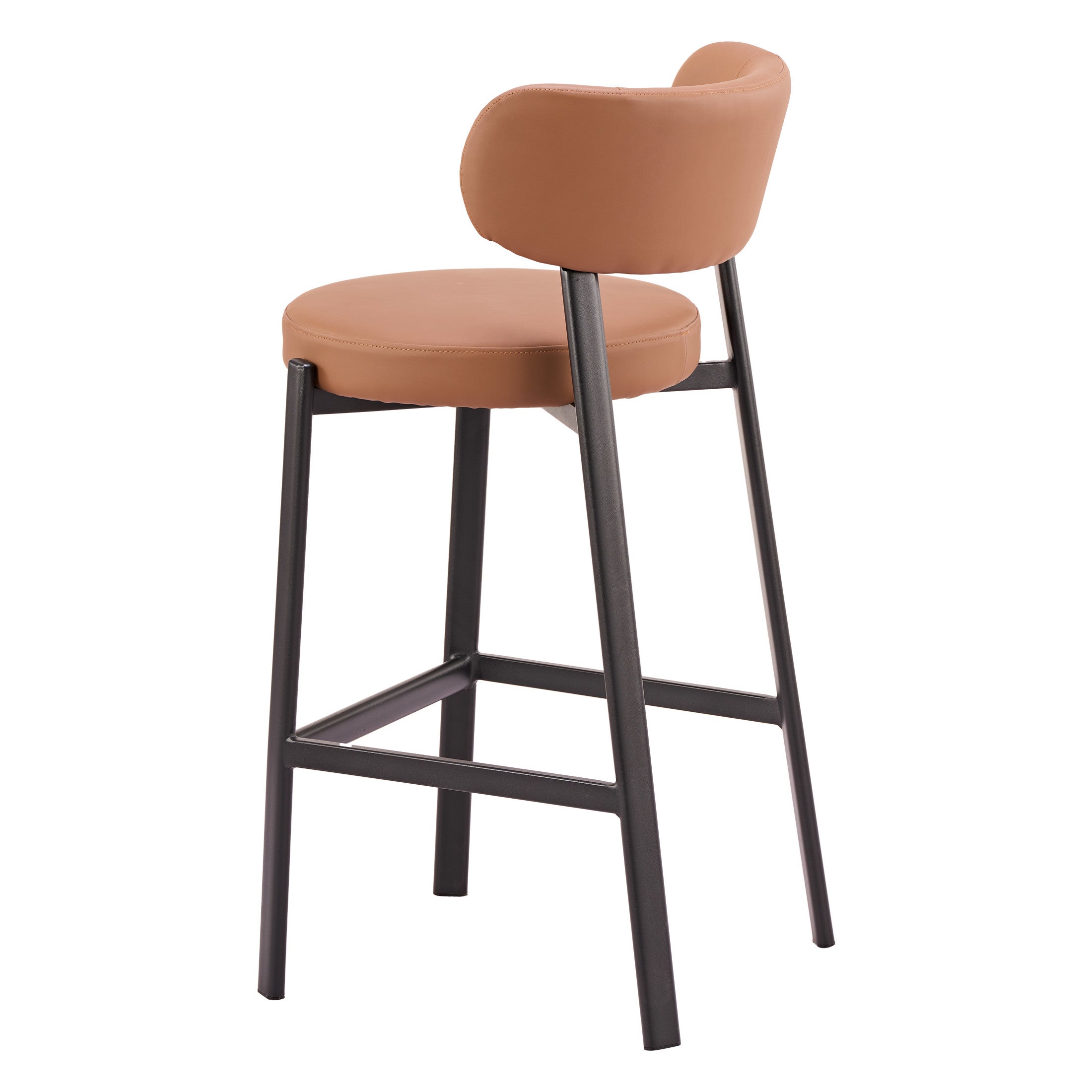Prairie Barstool (Set of 2) Brown