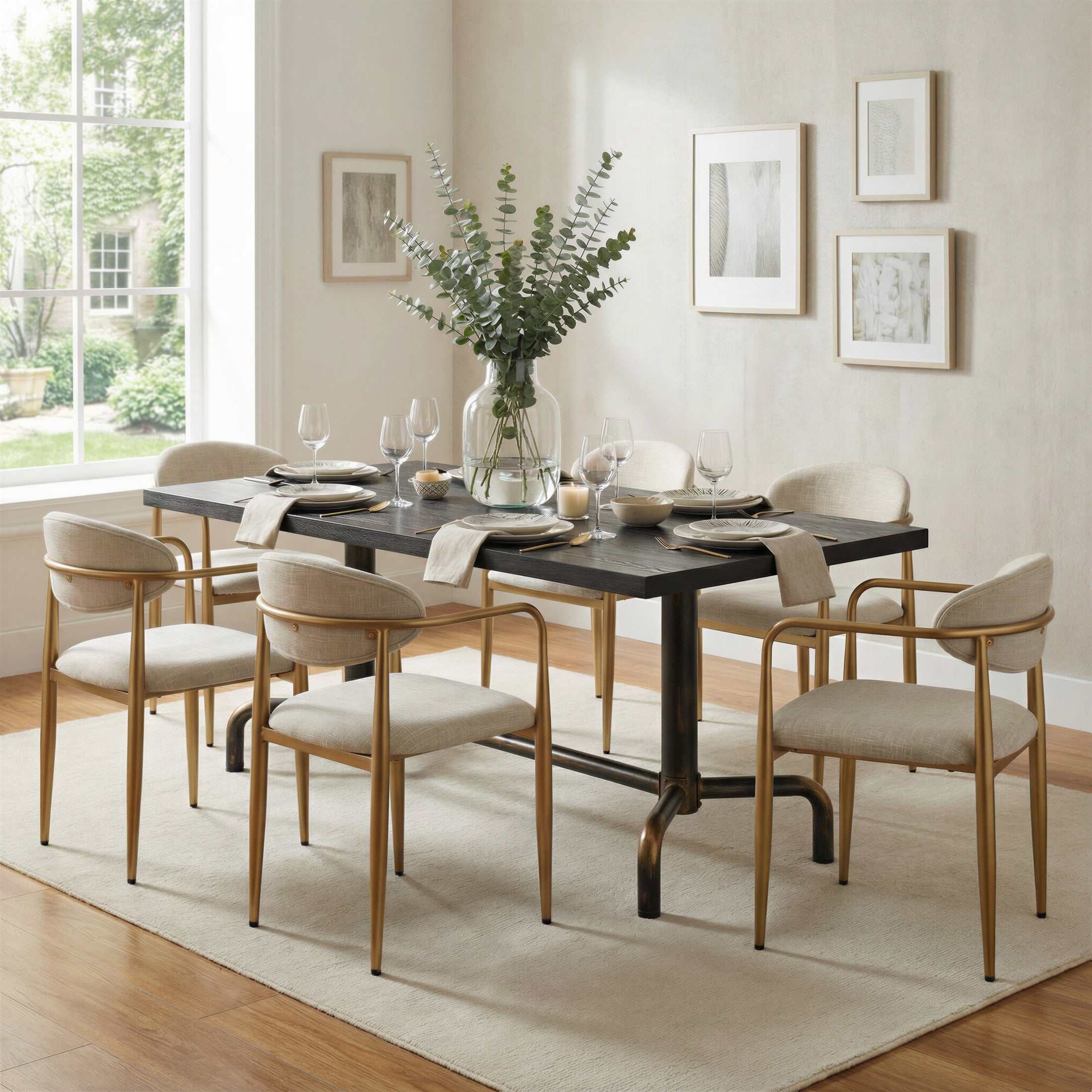 Zens Dining Chair (Set of 2) Quill Gray