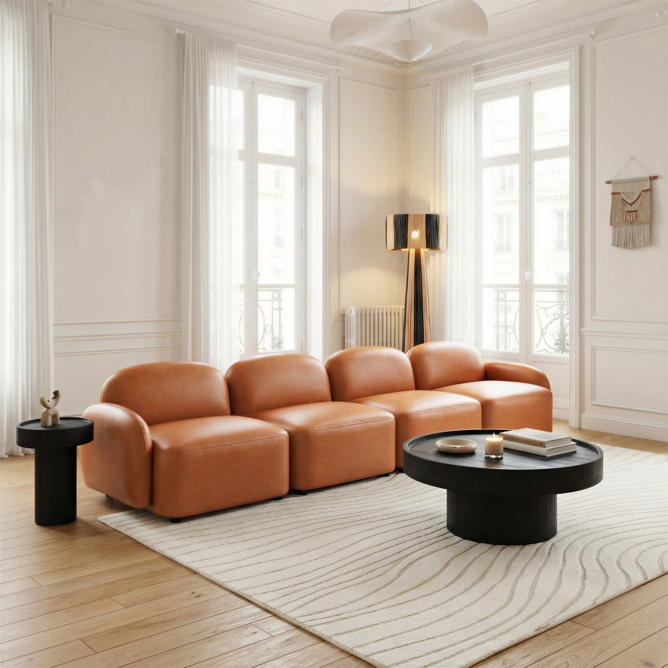 Cleo Modular Sofa Brown
