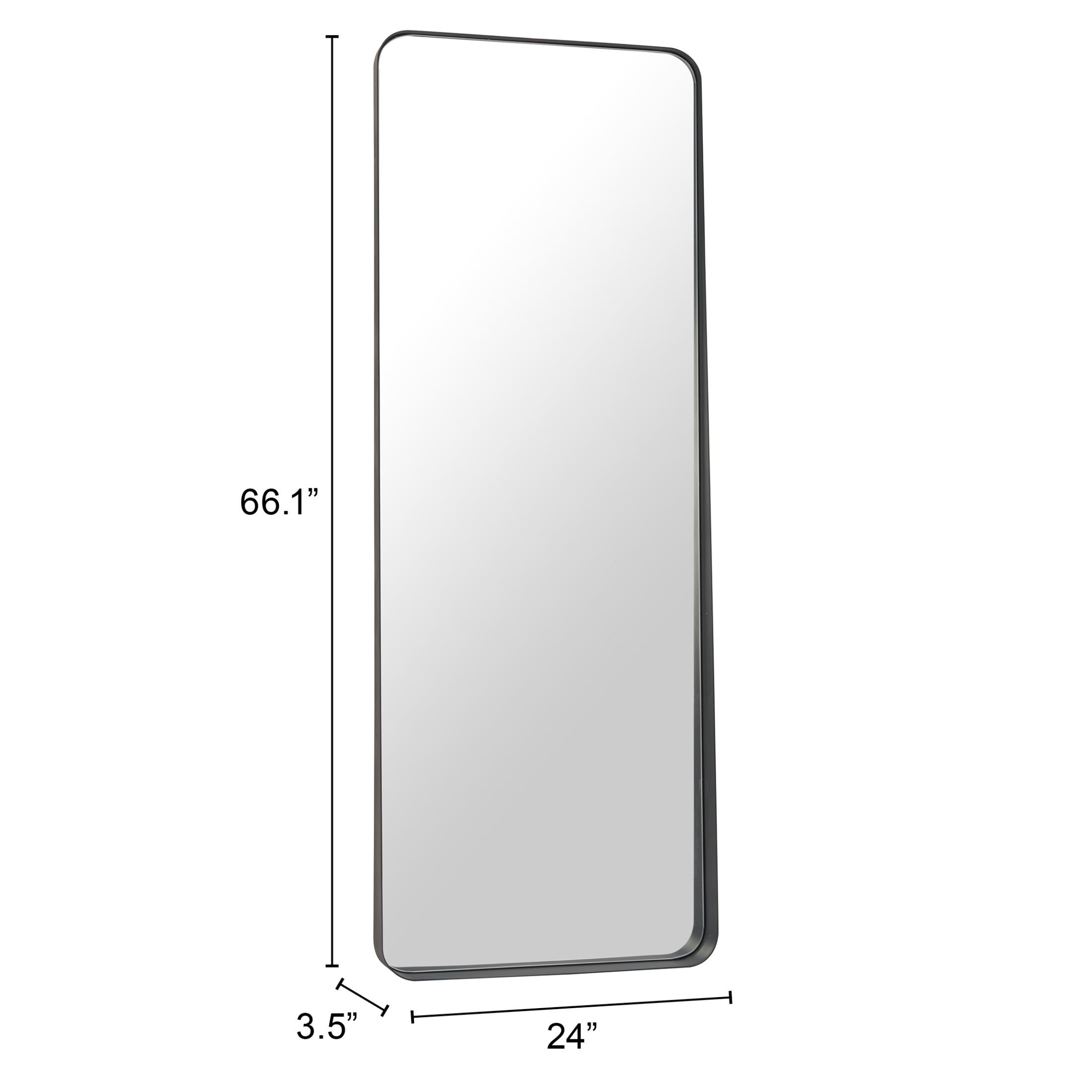 Riga Mirror Black