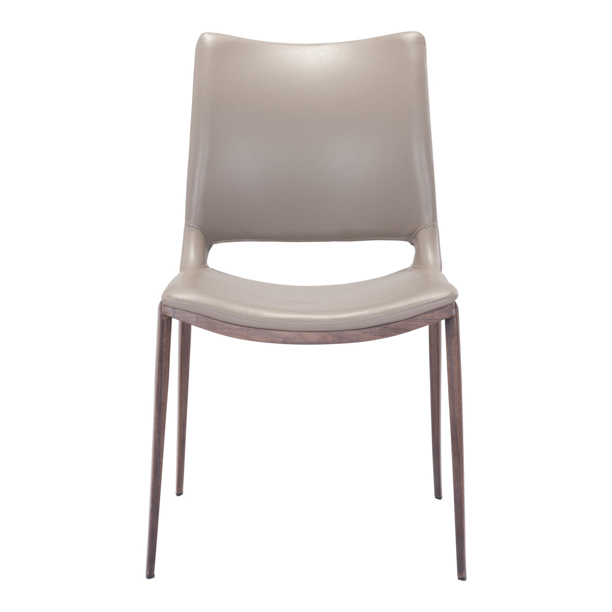 Ace Dining Chair (Set of 2) Brown & Walnut