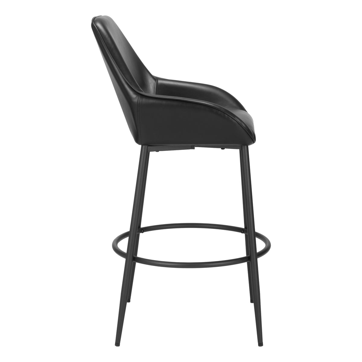 Vila Barstool (Set of 2) Black