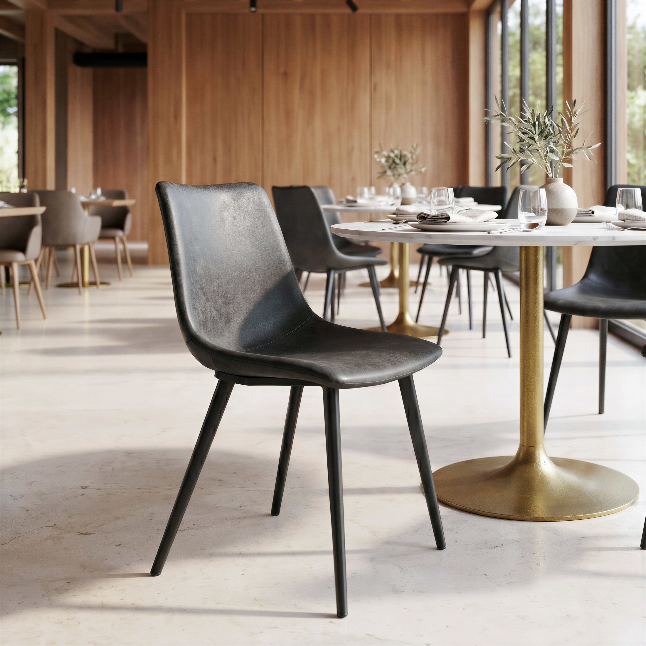 Daniel Dining Chair (Set of 2) Vintage Black
