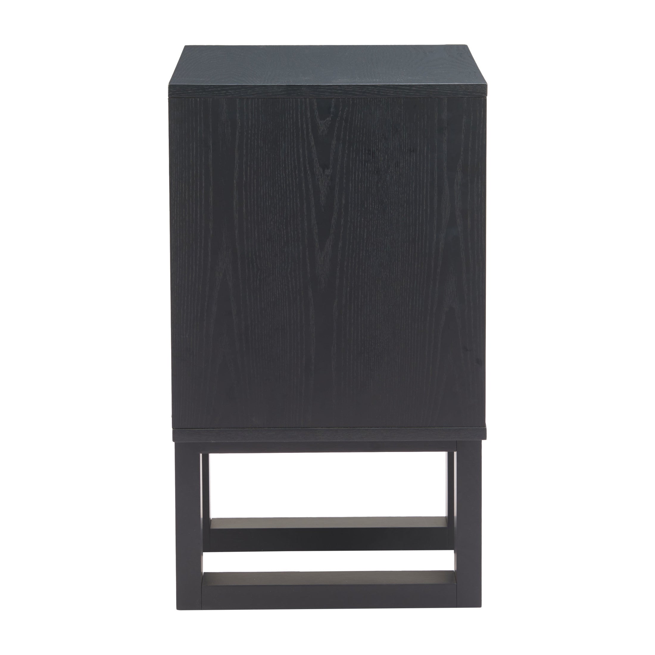 Aremi Nightstand Brown & Black