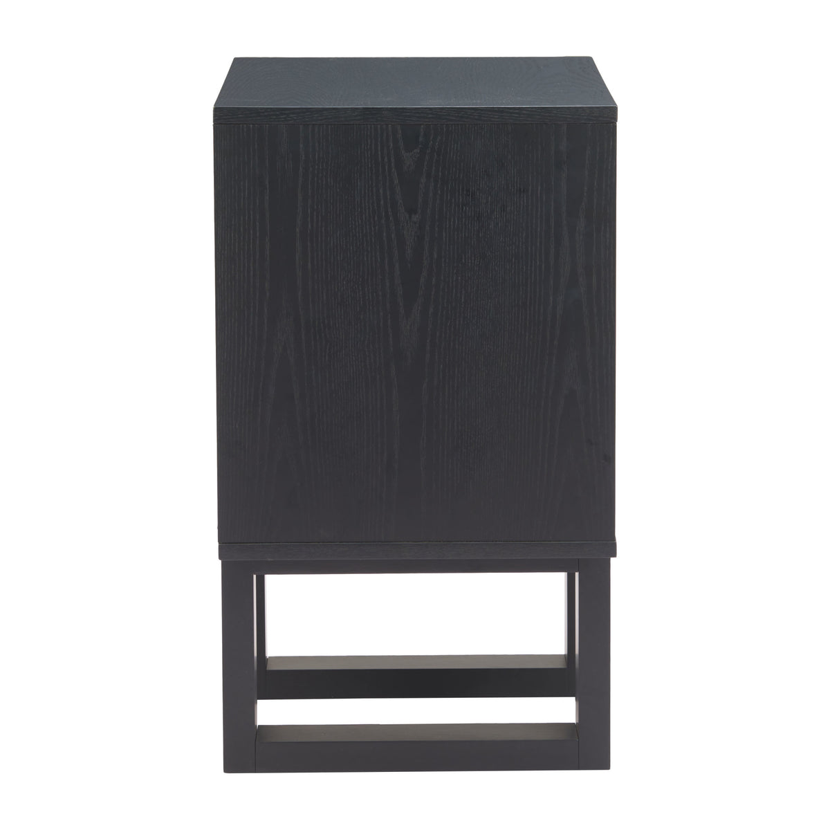 Aremi Nightstand Brown & Black