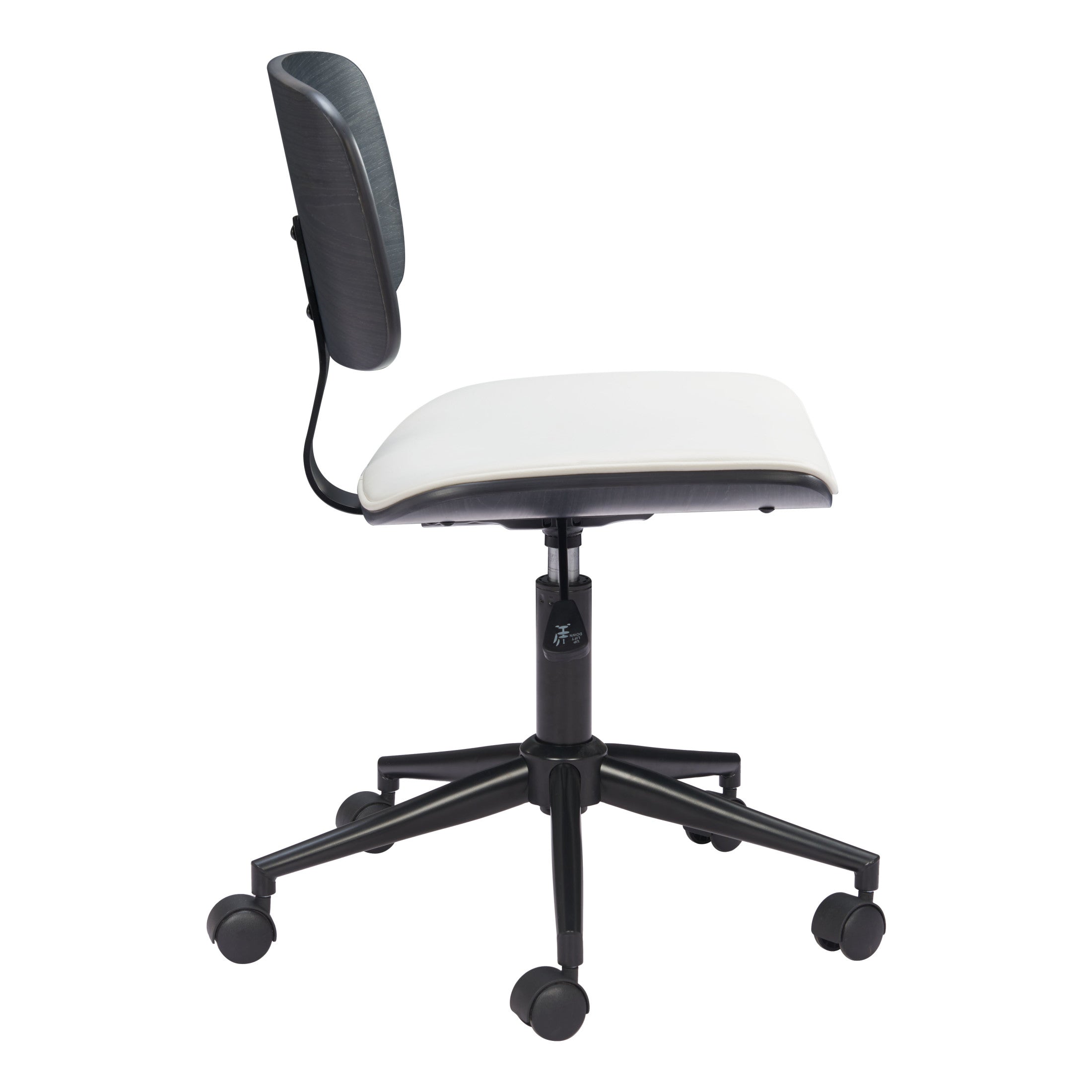 Duravel Office Chair White & Black