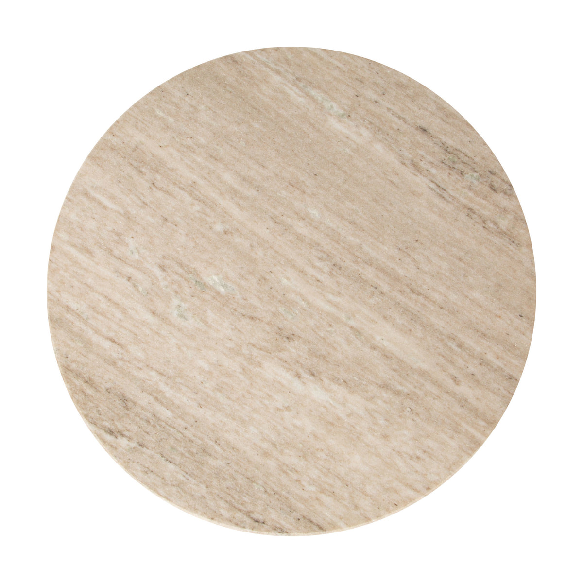 Eda Side Table White & Natural