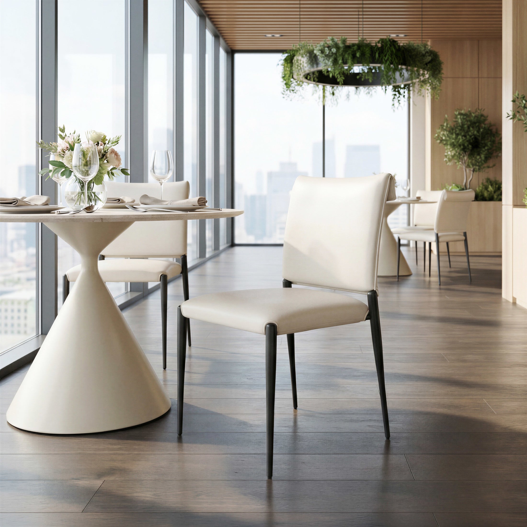 Freesia Dining Chair (Set of 2) White