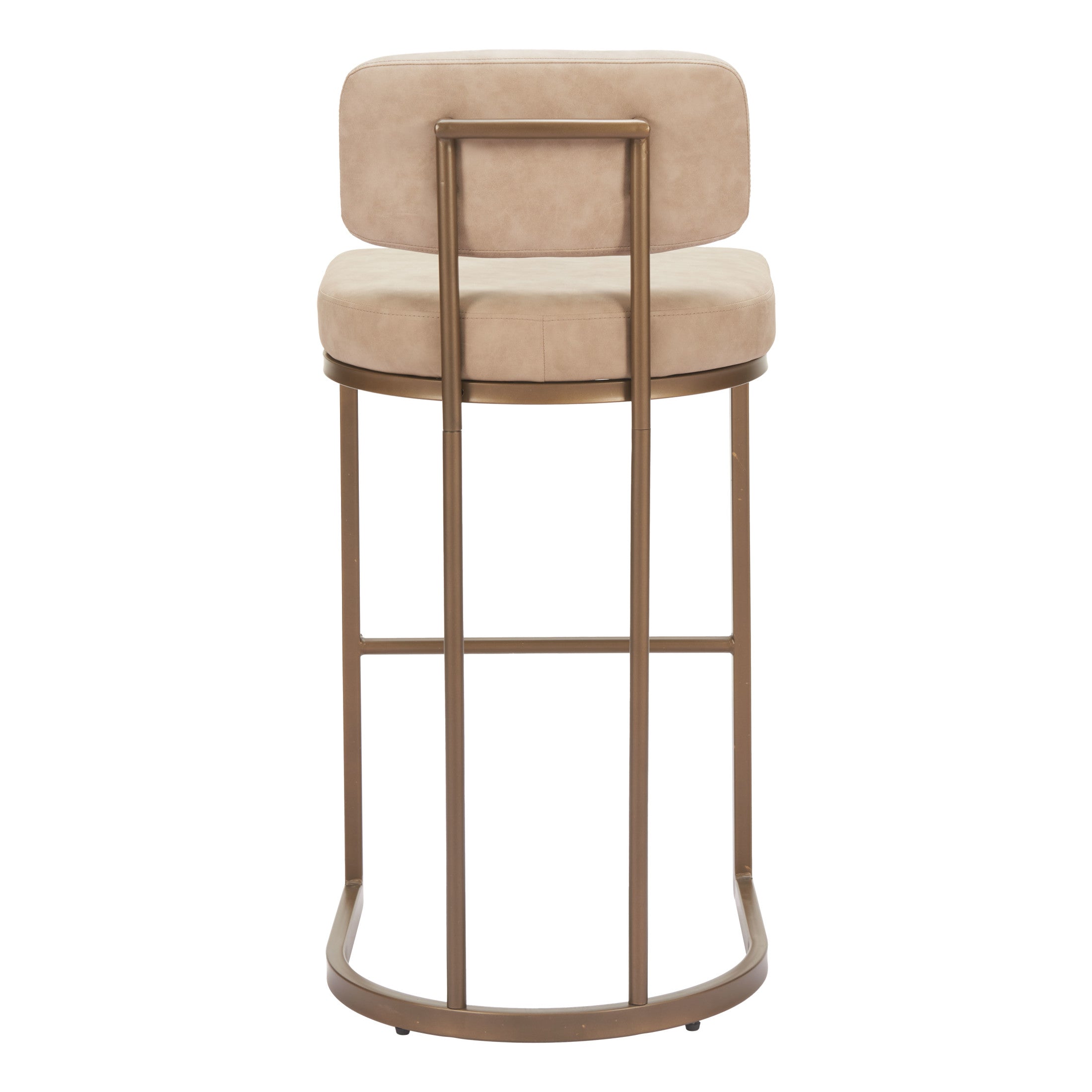 Velar Barstool (Set of 2) Beige
