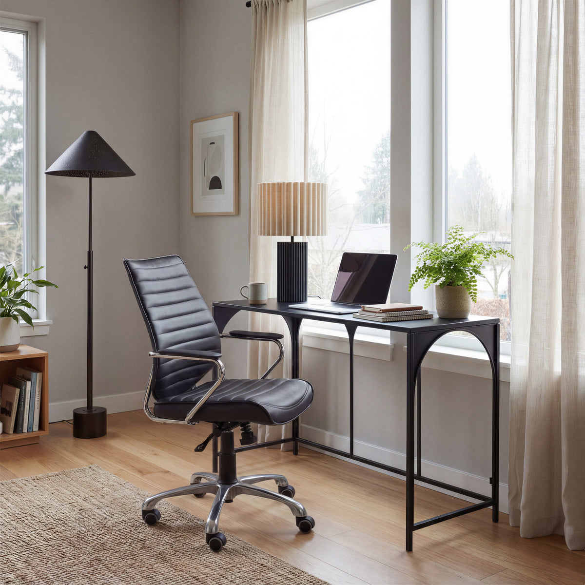 Loriet Console Table Black
