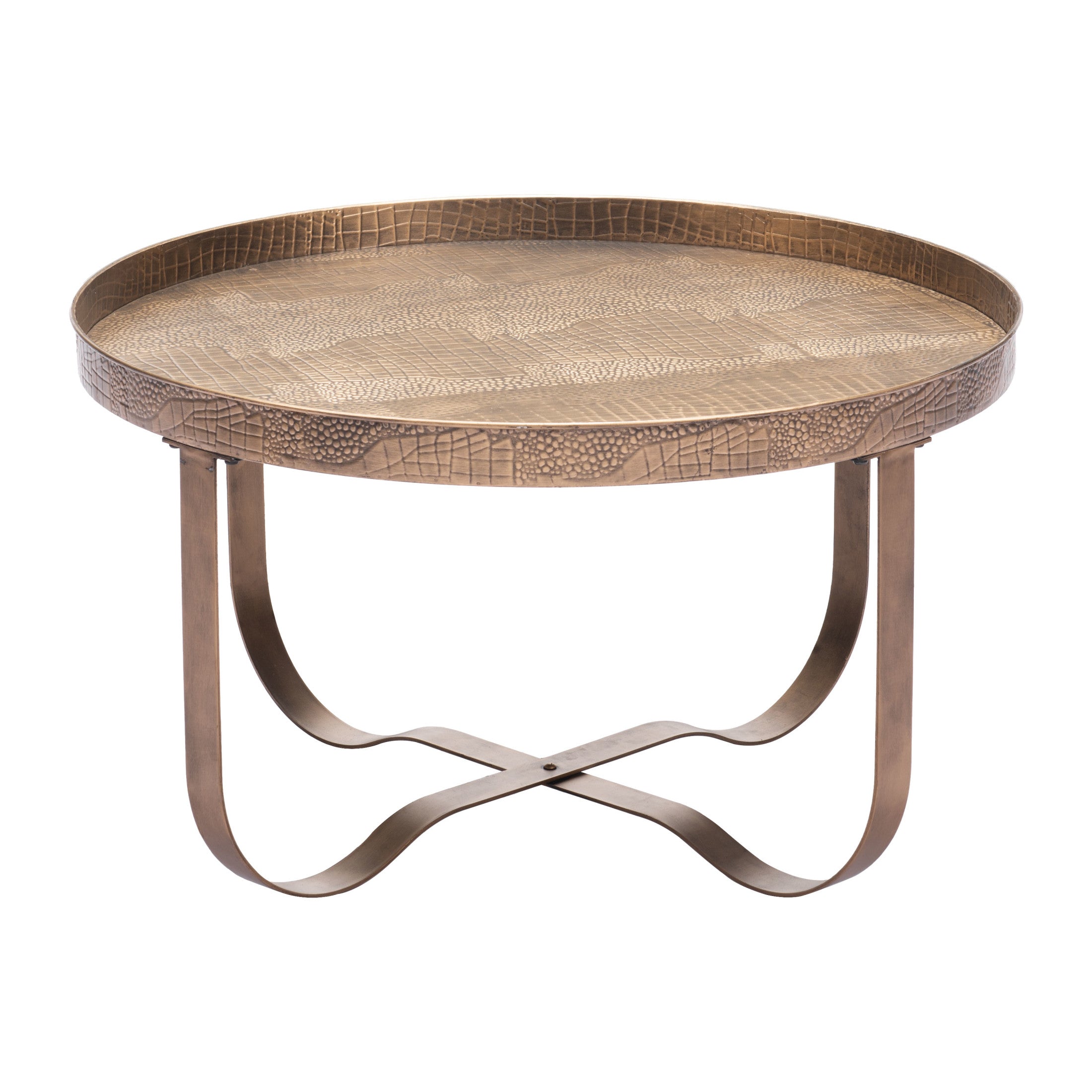 Vannes Coffee Table Brass