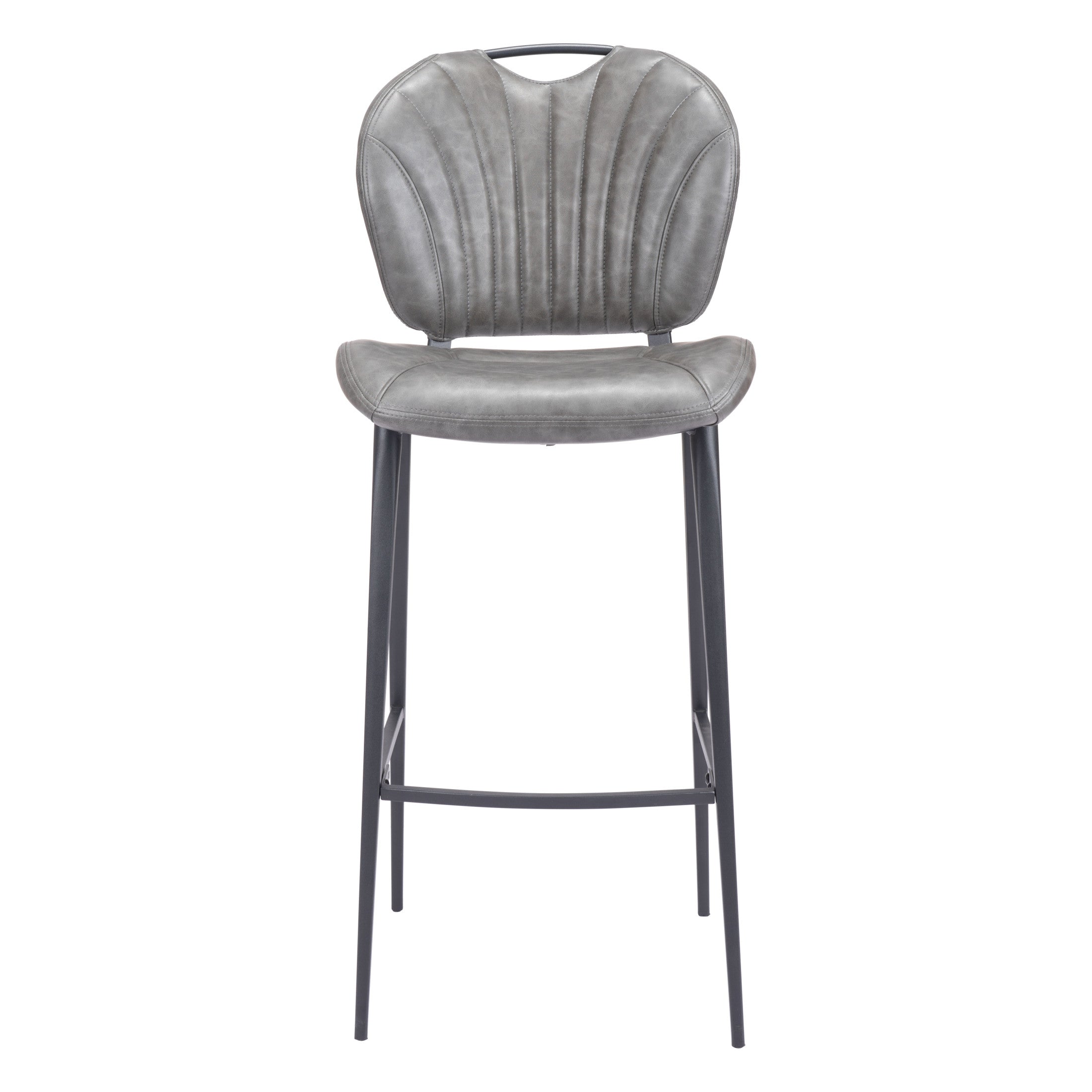 Terrence Barstool Vintage Gray