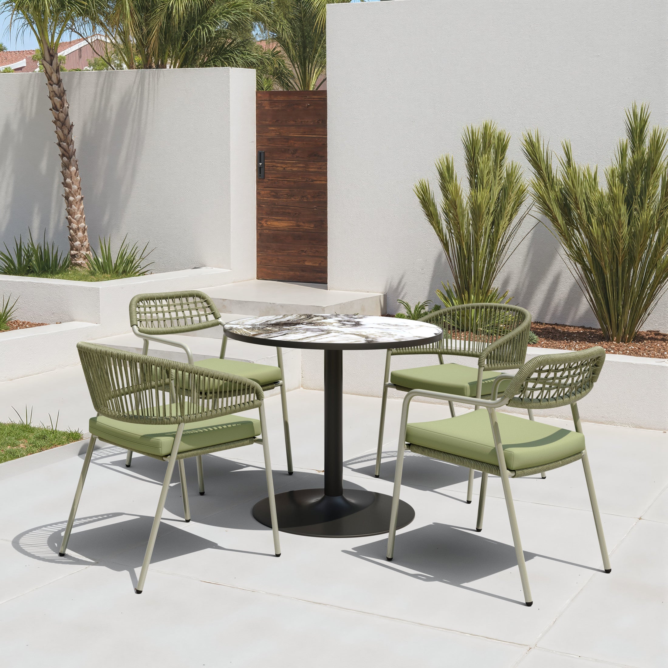 Skye Dining Chair (Set of 2) Green
