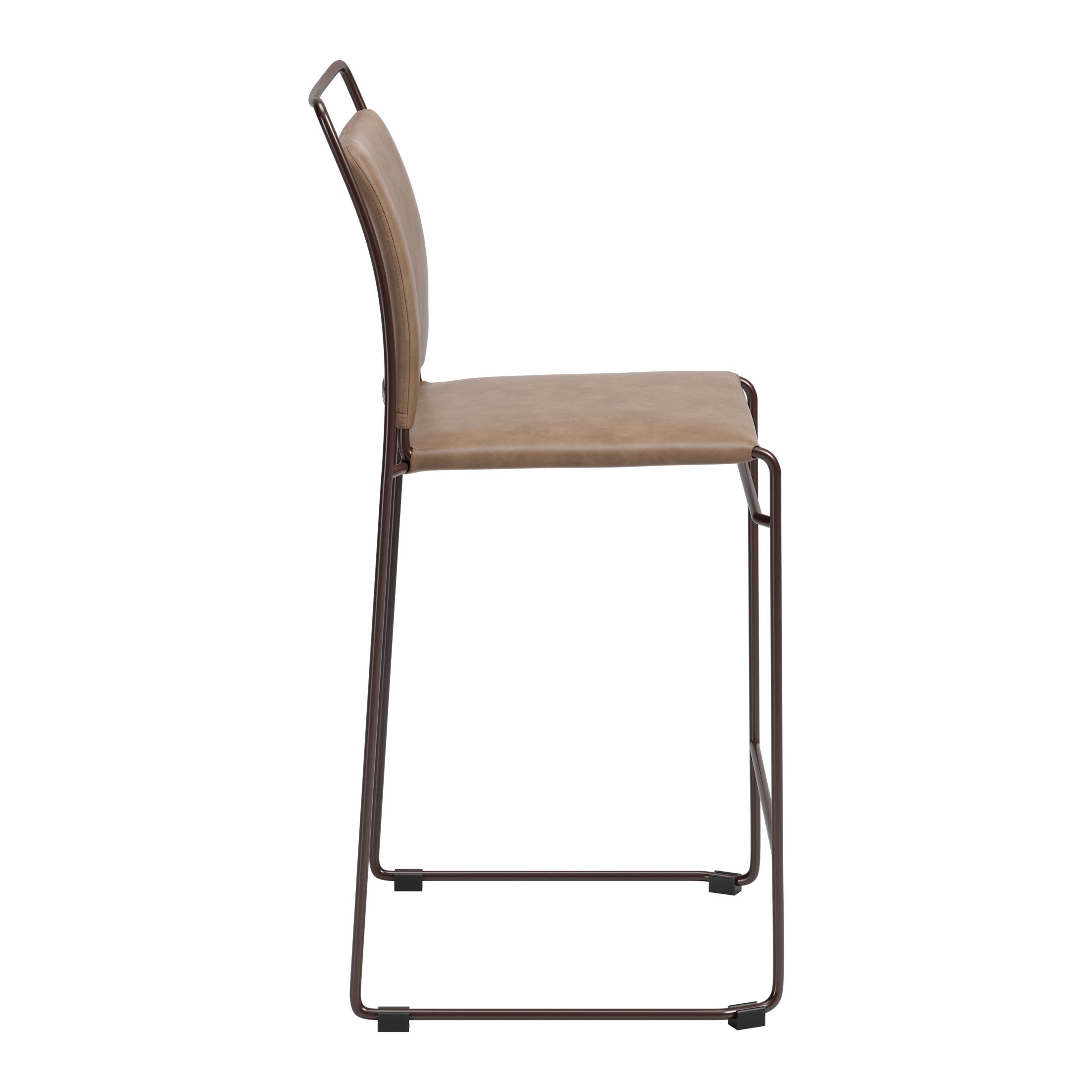 Verbena Counter Stool (Set of 2) Brown