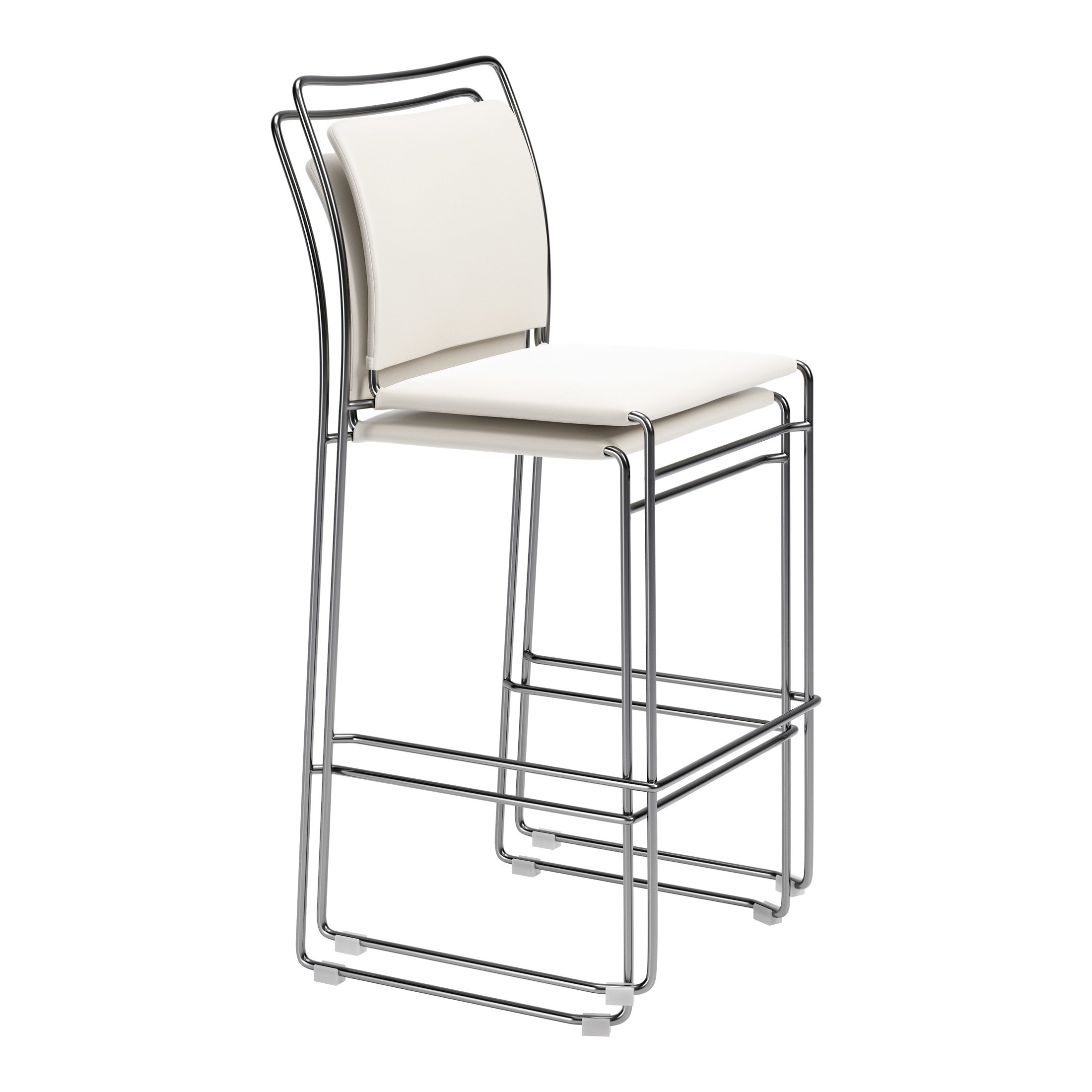 Verbena Barstool (Set of 2) Cream