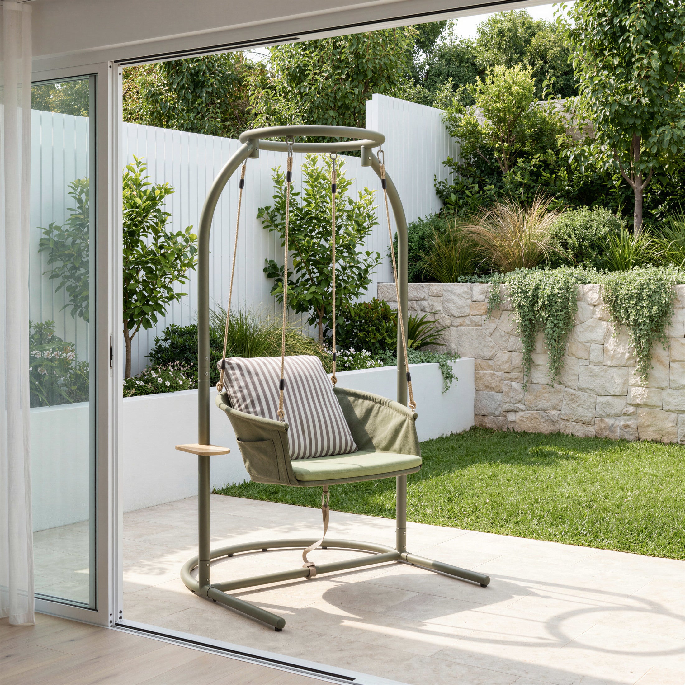 Boise Hanging Chair Green
