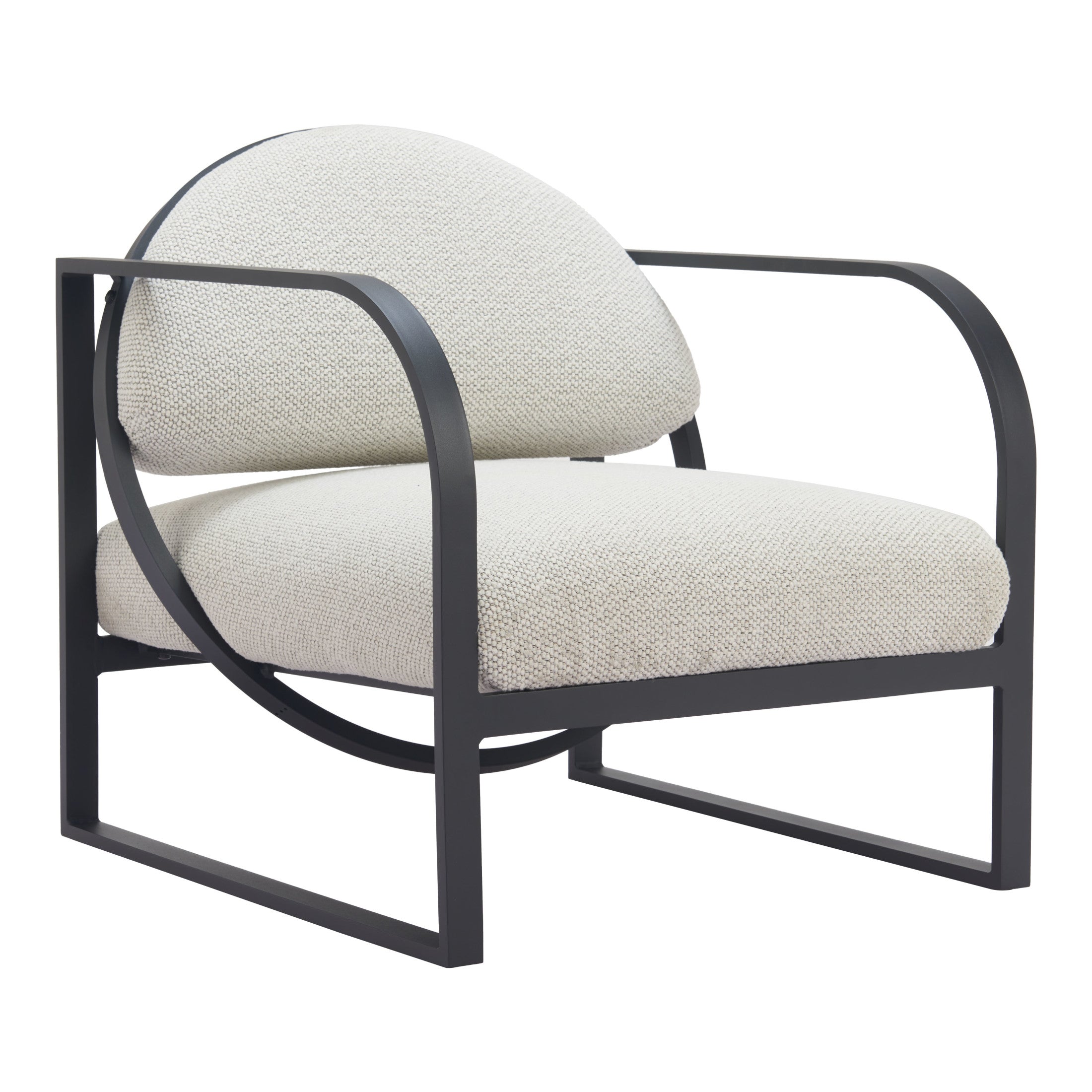Flakt Accent Chair Ivory